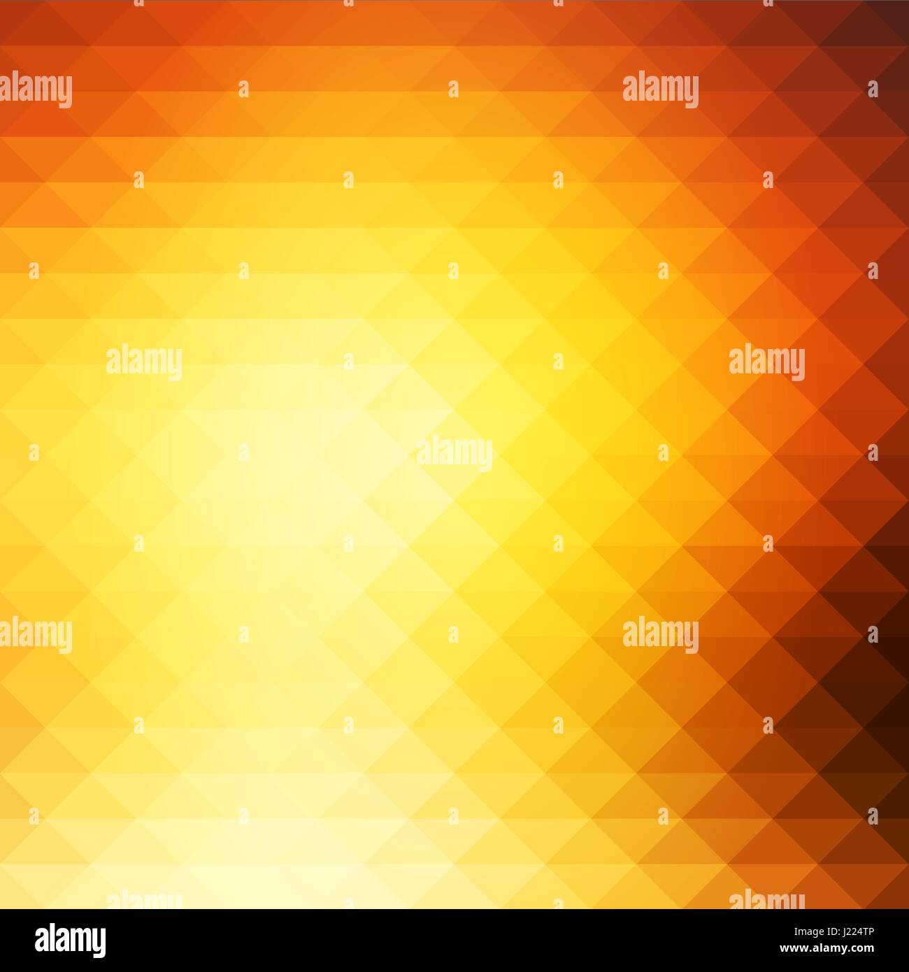 Yellow coral pink black abstract geometric background with rows of