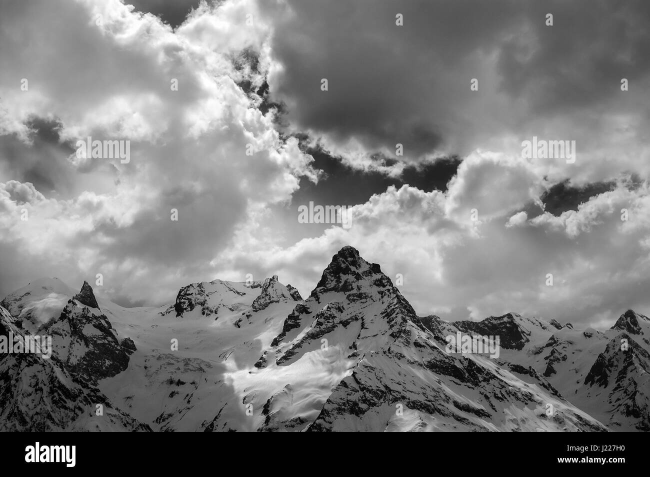Highly alpine Black and White Stock Photos & Images - Alamy