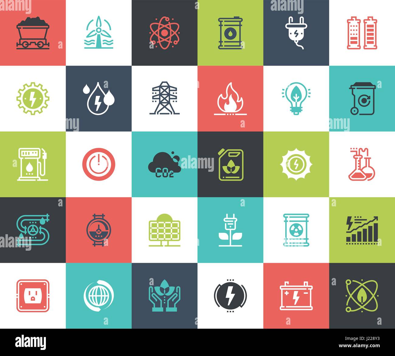 Power and Energy Stock Vector Image & Art - Alamy