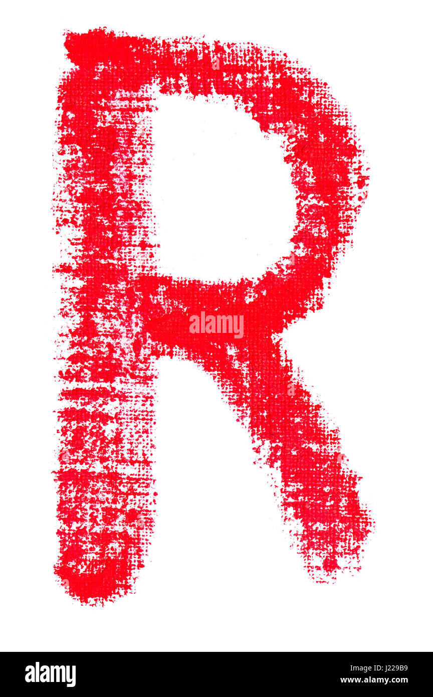 Letter R Cut Out Stock Images Pictures Alamy