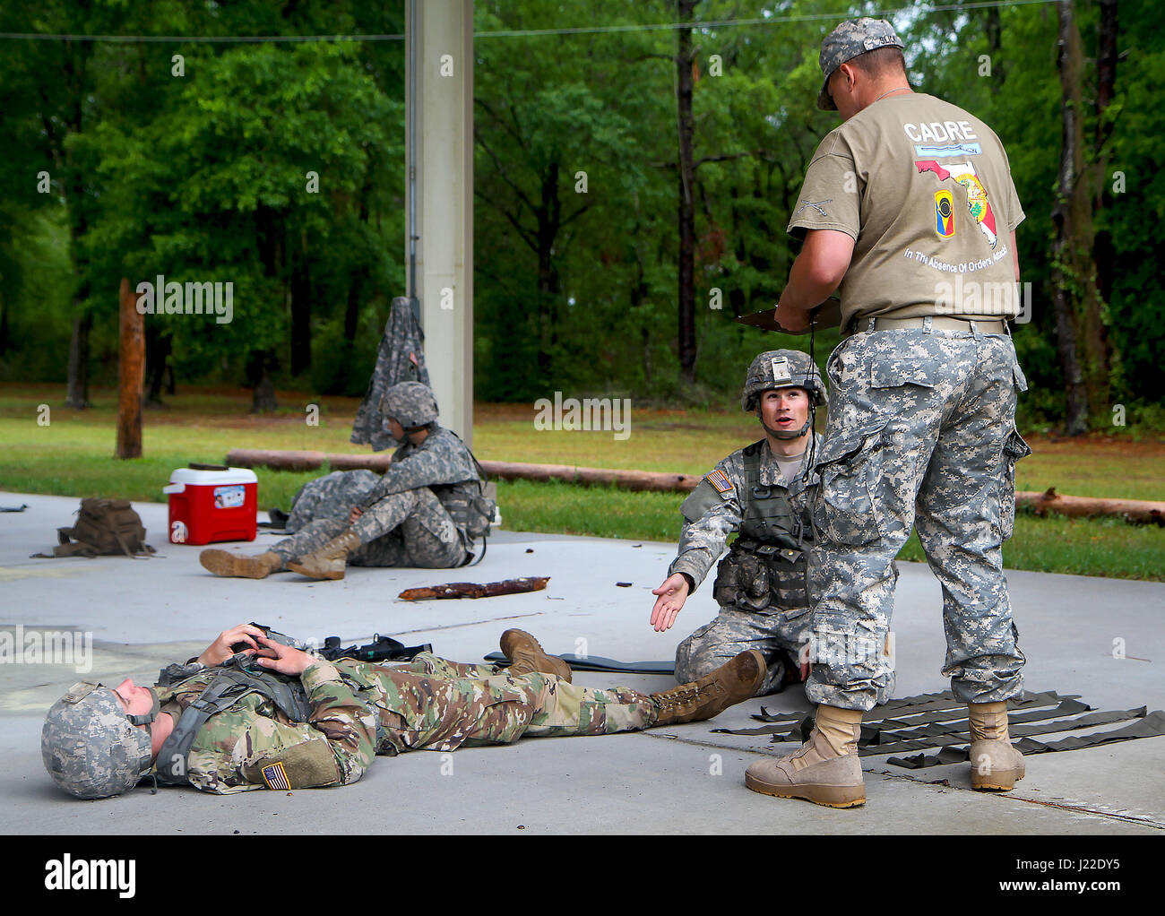 A U.S. Army National Guard Soldier from the 2nd Battalion, 124th