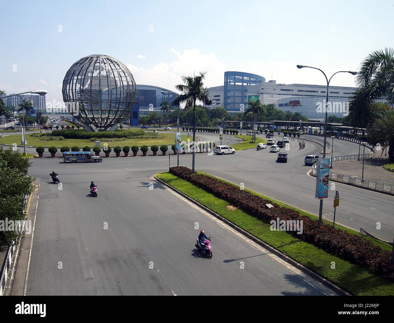 PASAY CITY, PHILIPPINES - APRIL 20, 2017: The SM Mall Of Asia or SM MOA is considered to be the third largest mall in the world. Stock Photo