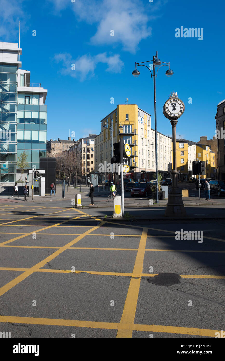 Road junction at Tollcross, Edinburgh Stock Photo Alamy