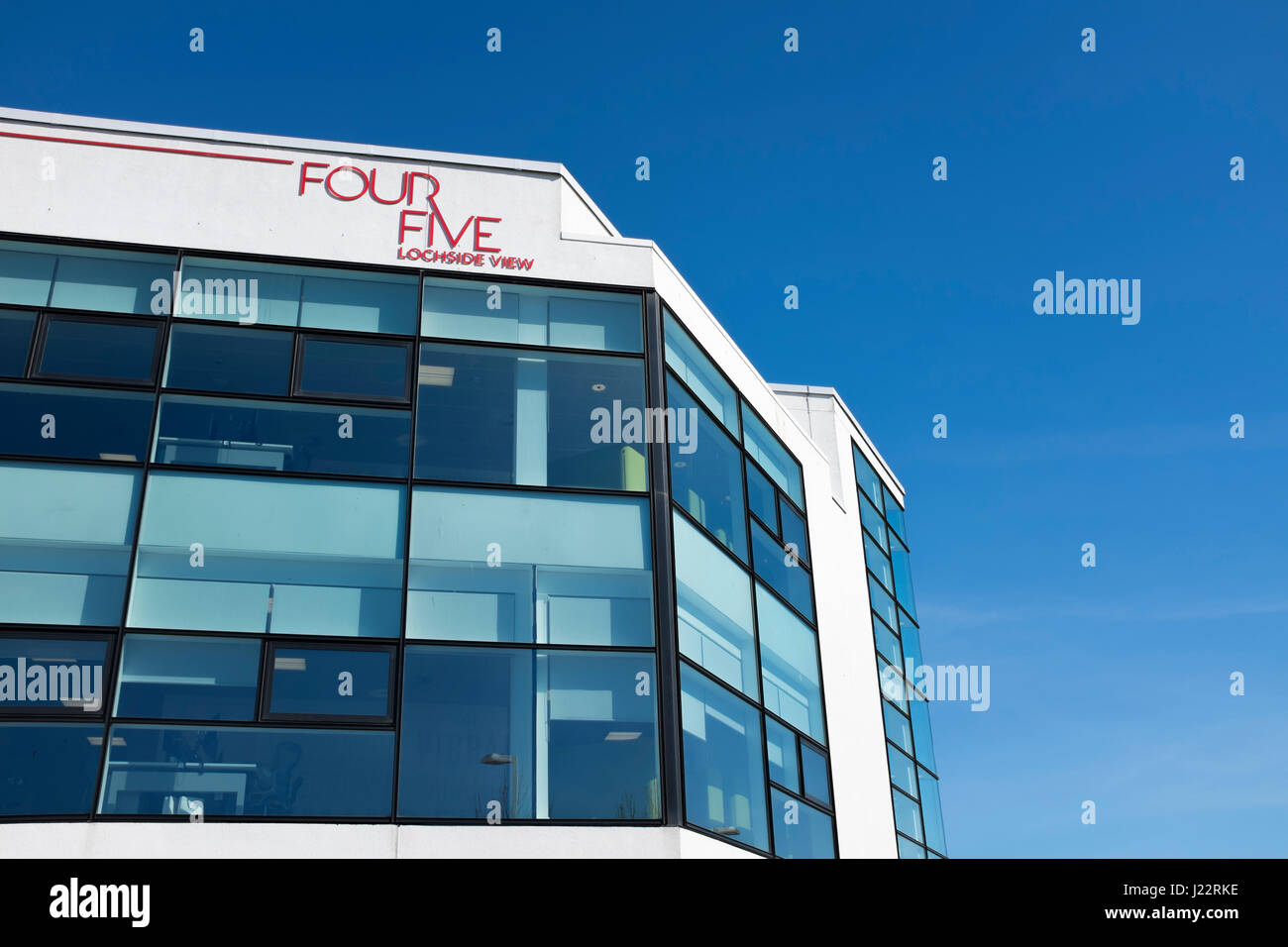 Modern, office buildings at Edinburgh Park Stock Photo Alamy