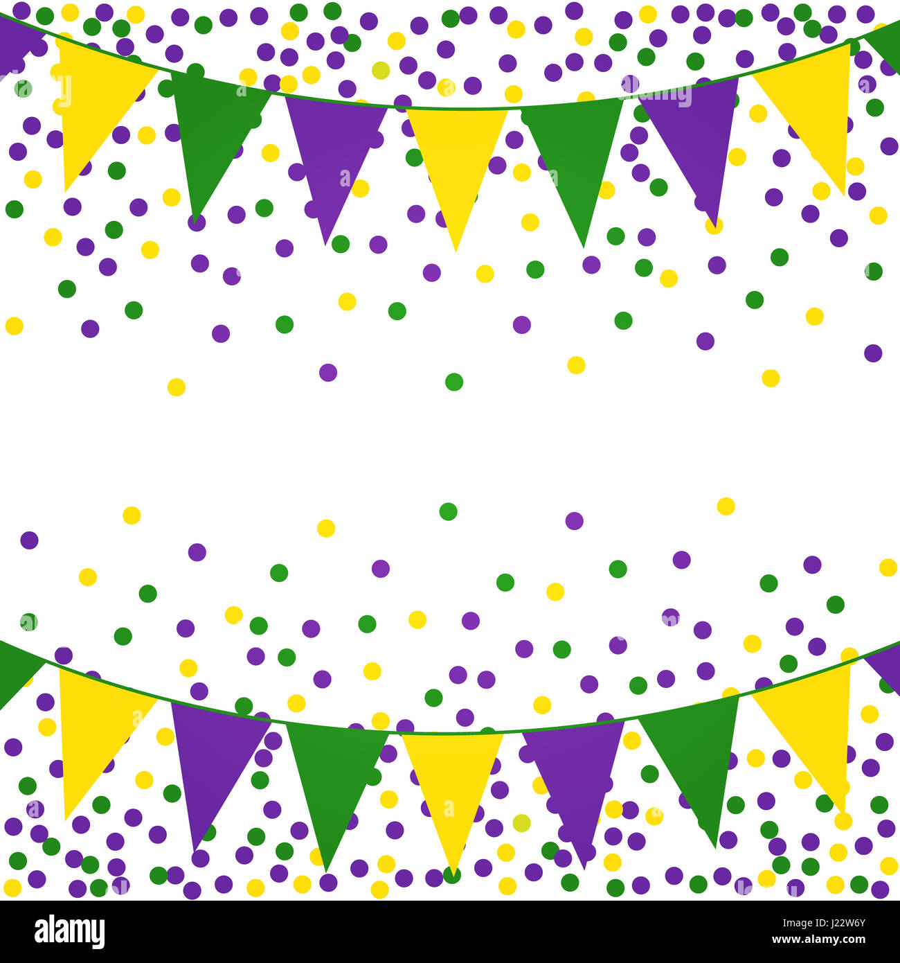 mardi gras flag