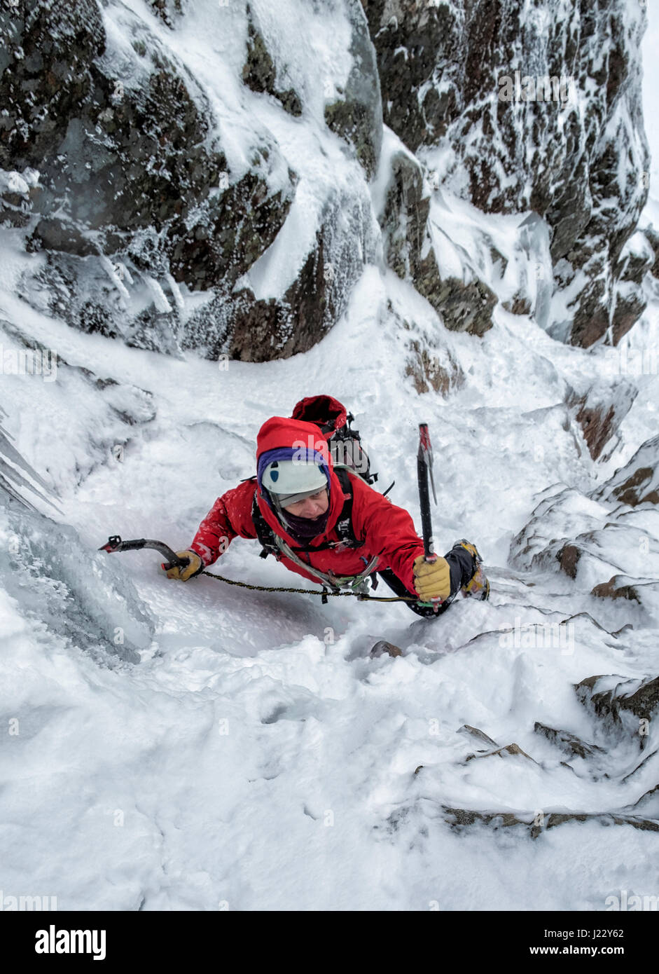 Ice climbing winter sport hi-res stock photography and images - Alamy