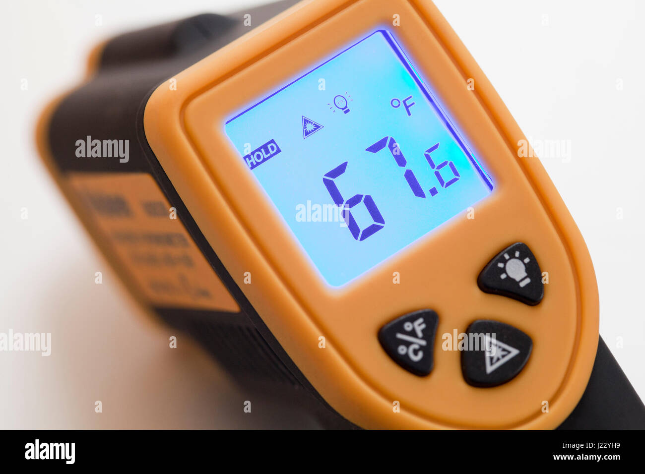 Digital infrared thermometer USA Stock Photo Alamy