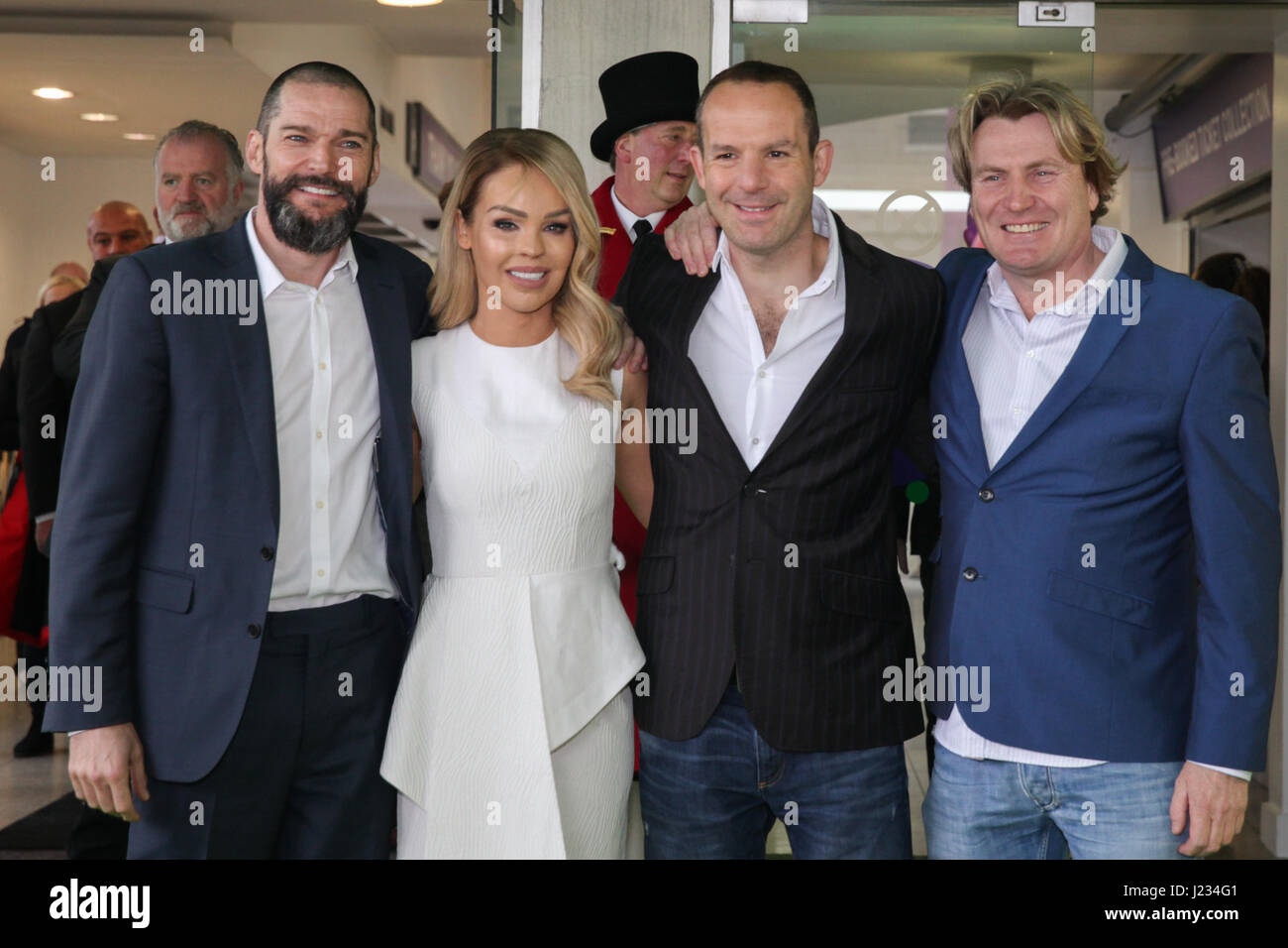 Katie Piper, Fred Sirieix and Martin Lewis officially open the Ideal Home Show sponsored by Zoopla at Olympia London.    Celebrities take part in the launch the Ideal Home Show. The annual Britain's biggest consumer home event sponsored by Zoopla, dating back to 1908, when it was first launched at Olympia. The UK's most famous home show will be welcoming visitors from 24 March - 9 April.  Featuring: Fred Sirieix, Katie Piper, Martin Lewis, David Domoney Where: London, United Kingdom When: 24 Mar 2017 Credit: Dinendra Haria/WENN.com Stock Photo