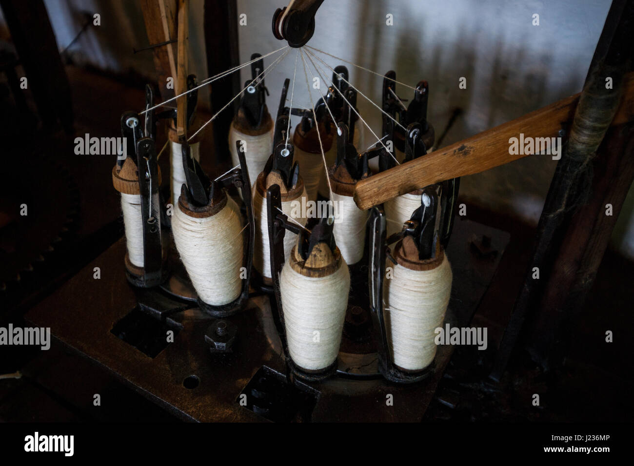 Vintage knitting machine hires stock photography and images Alamy