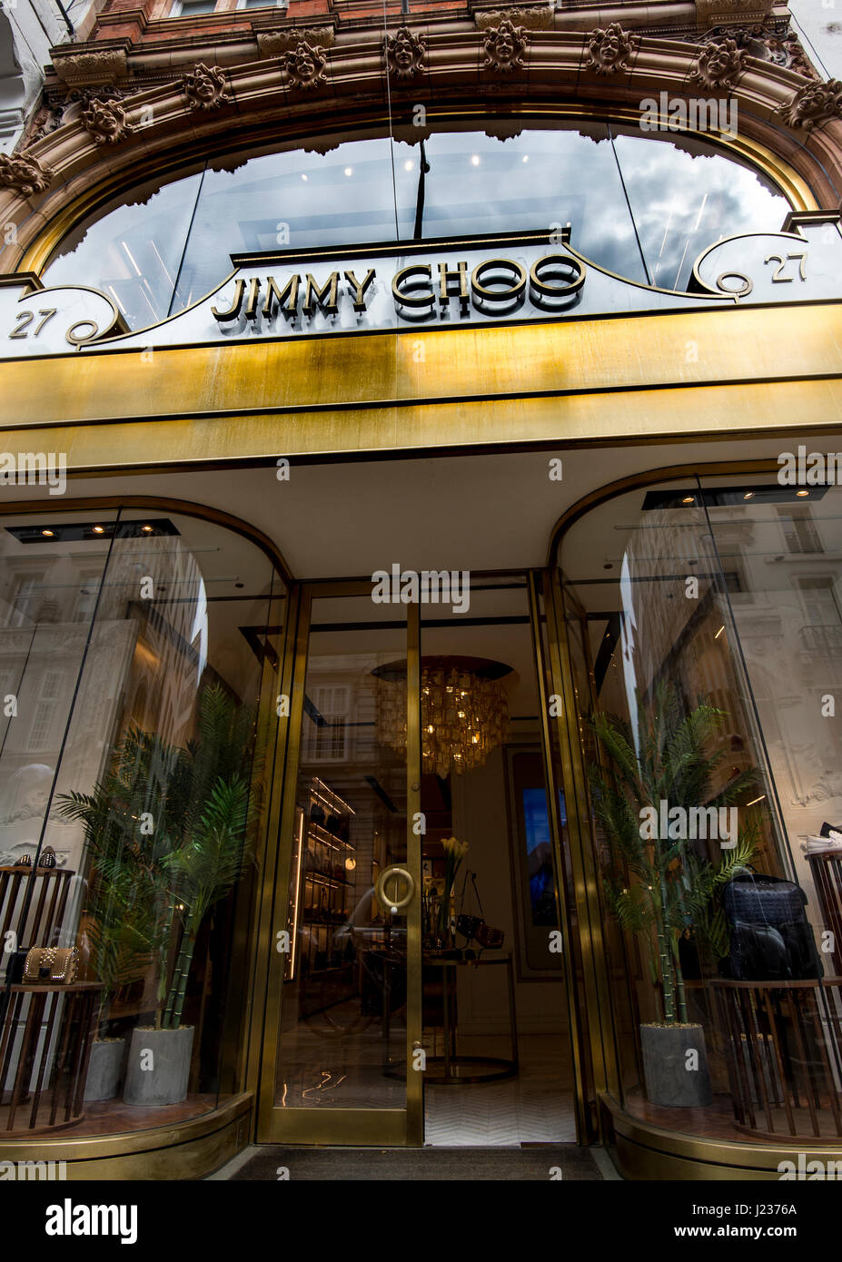 View of the jimmy choo shop on new bond street hi res stock photography and images Alamy