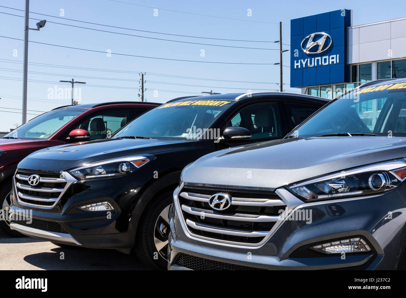 Indianapolis - Circa April 2017: Hyundai Motor Company Dealership ...