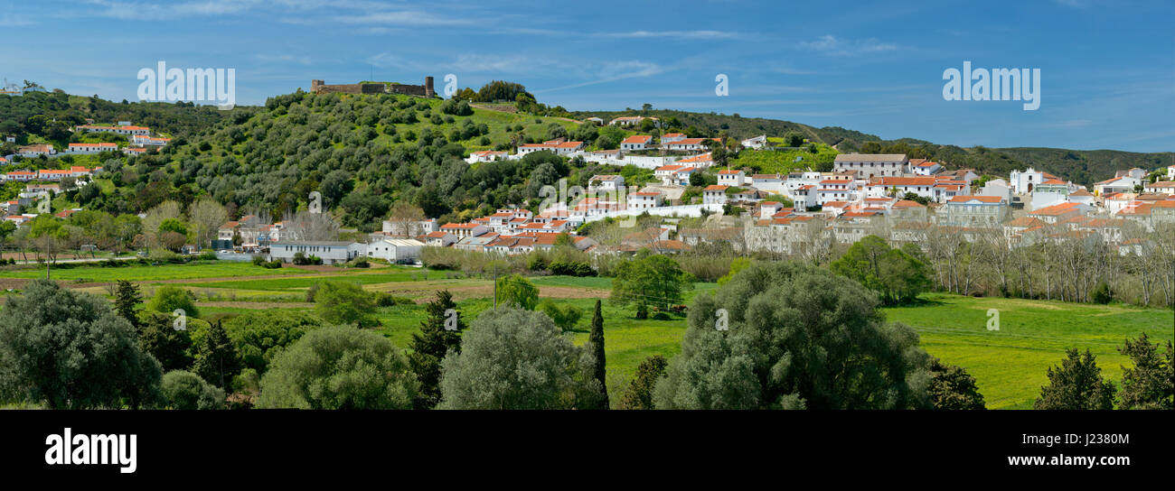 Portugal, the Algarve, western Algarve, Aljezur  on  the Costa Vicentina Stock Photo