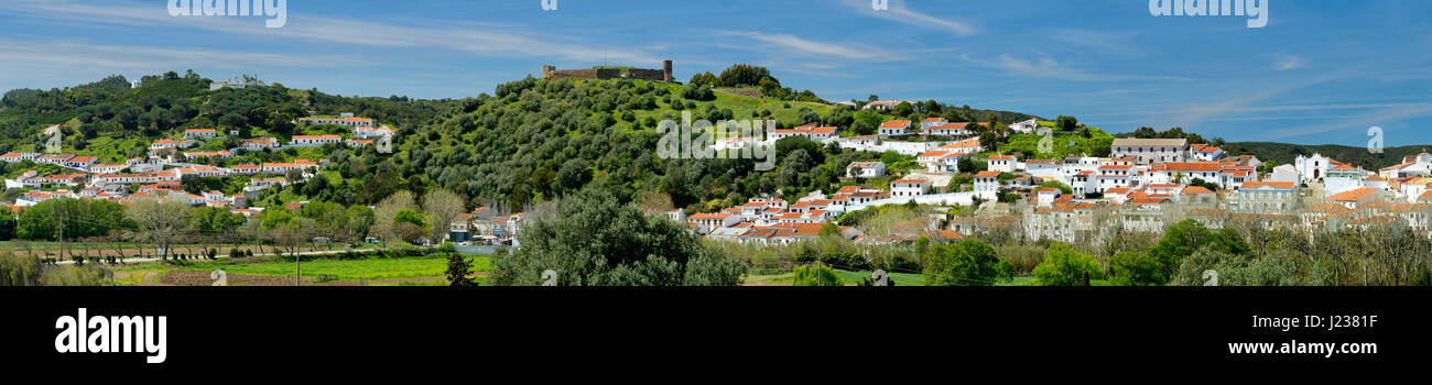 Portugal, the Algarve,, western Algarve, Aljezur  on  the Costa Vicentina Stock Photo