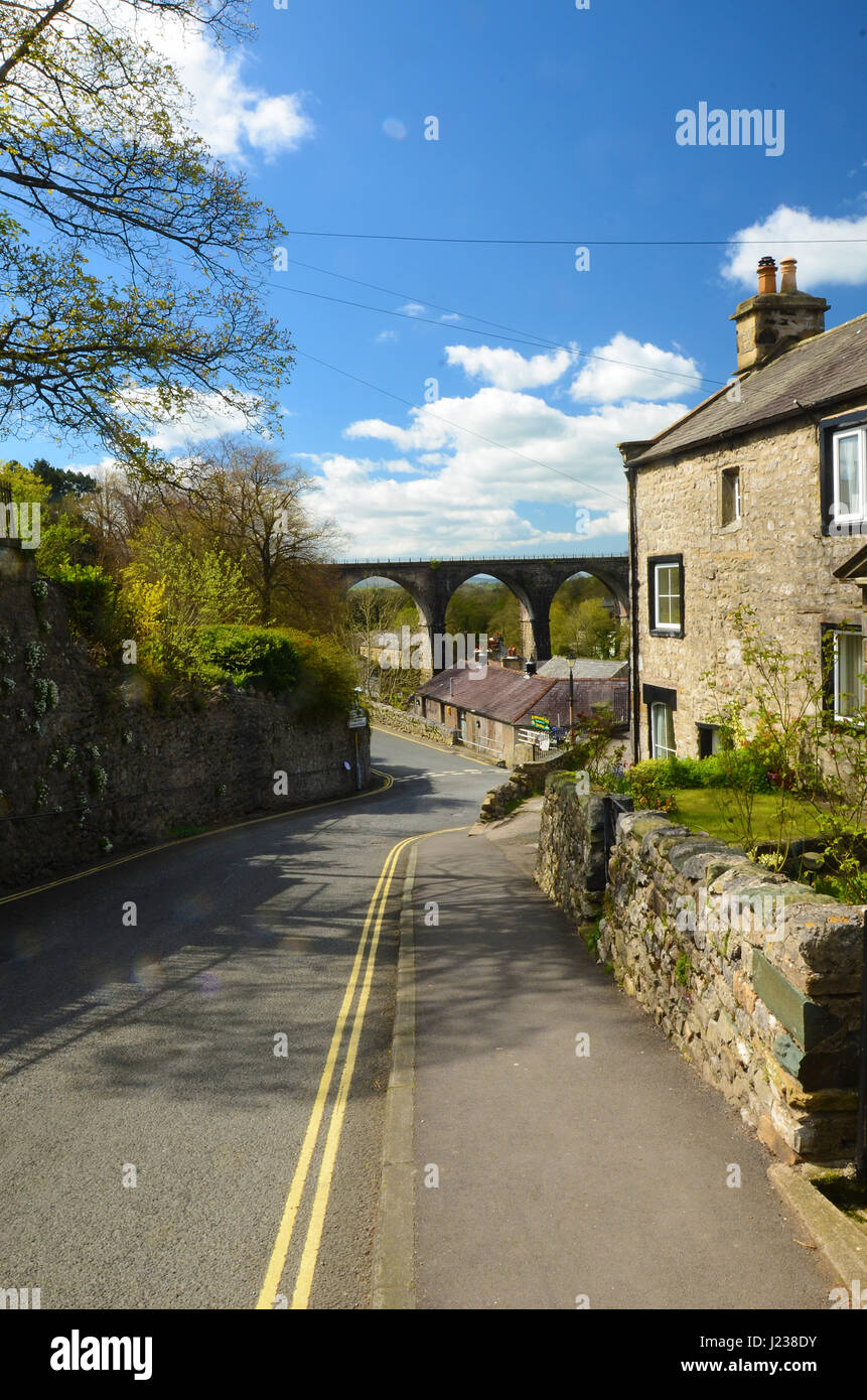 Ingleton village, north yorkshire dales. UK Stock Photo Alamy