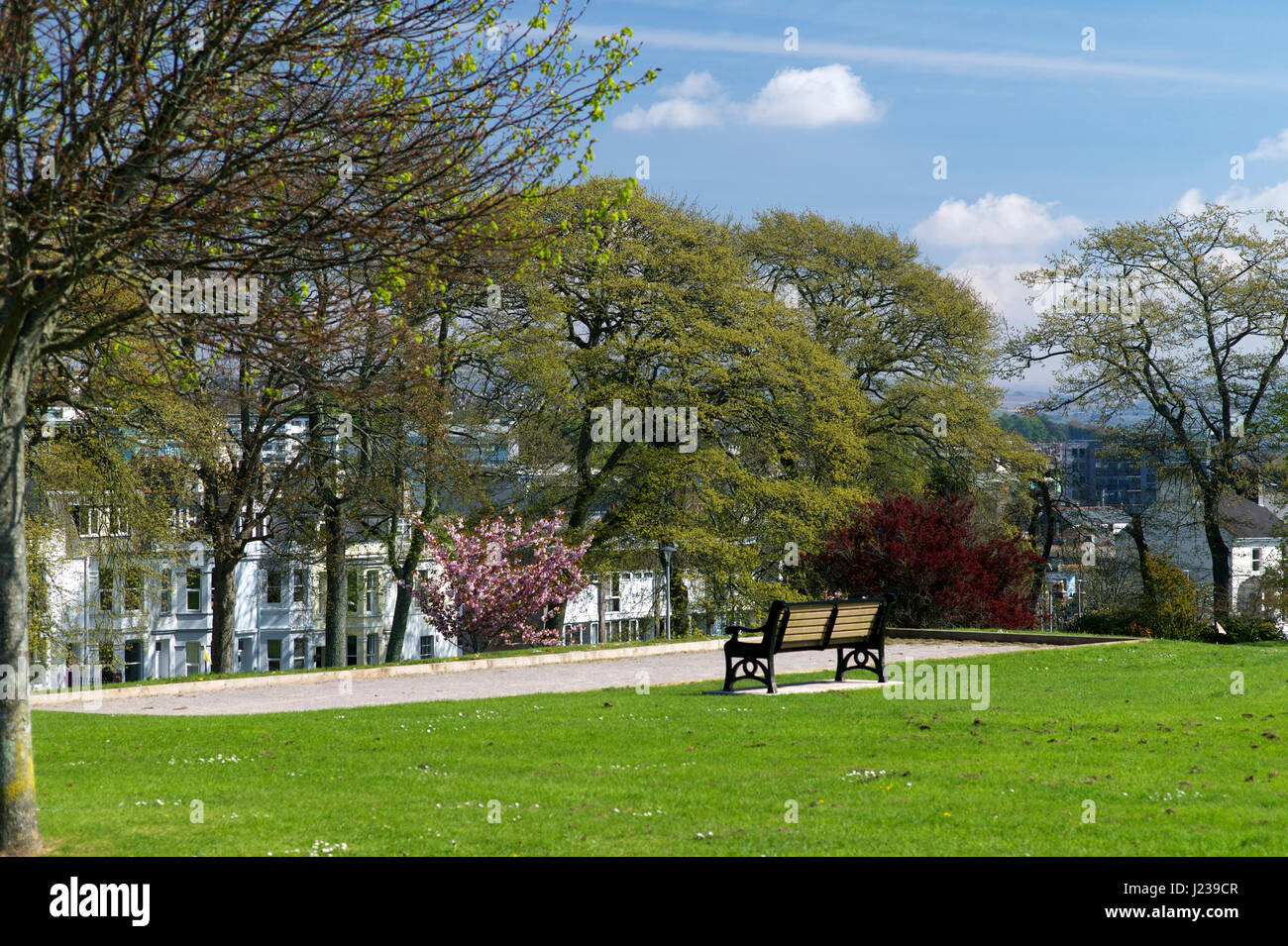 Hoe Park, Plymouth, UK Stock Photo