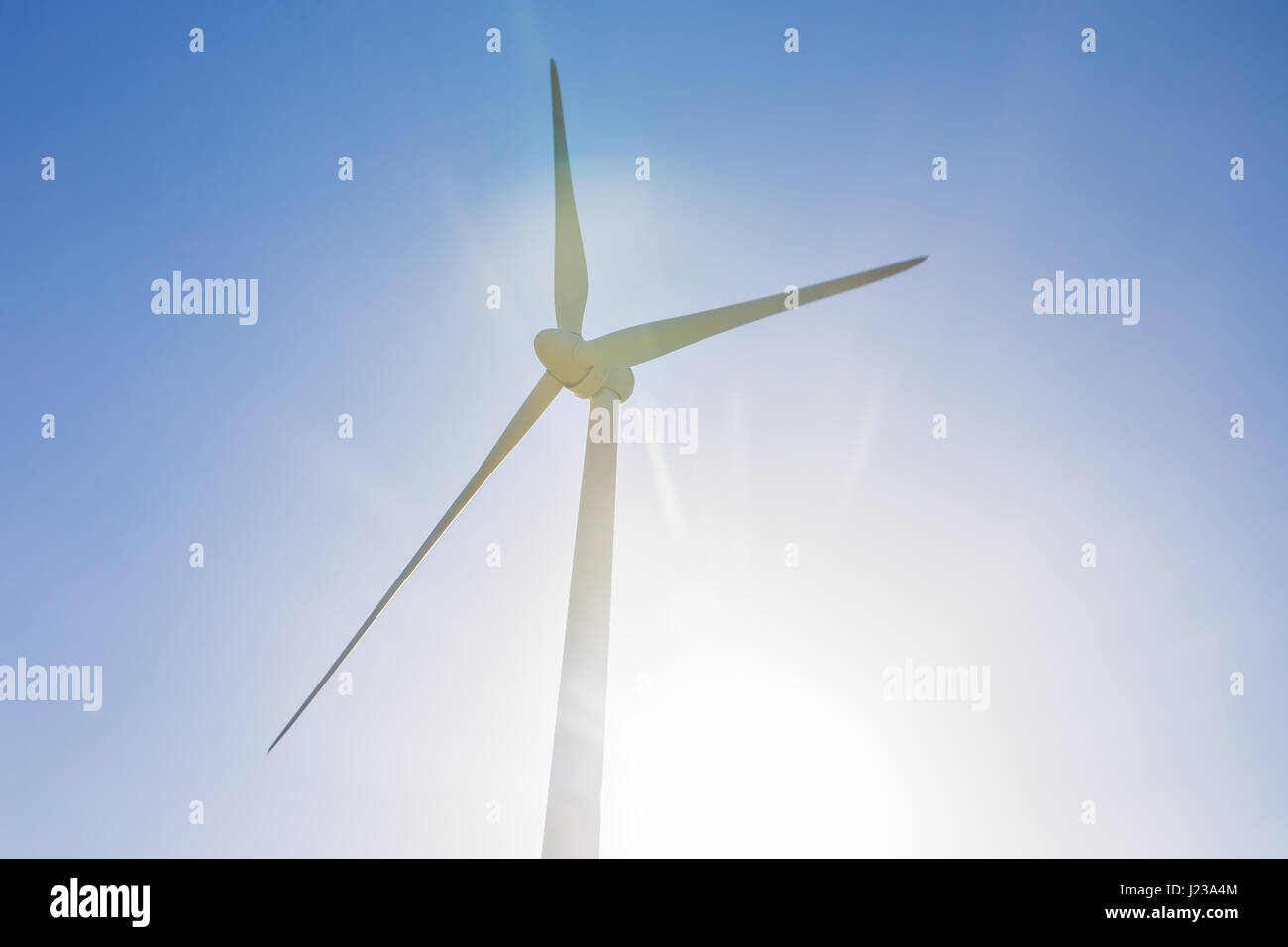 Wind Turbine for alternative energy . Eco power concept Stock Photo - Alamy