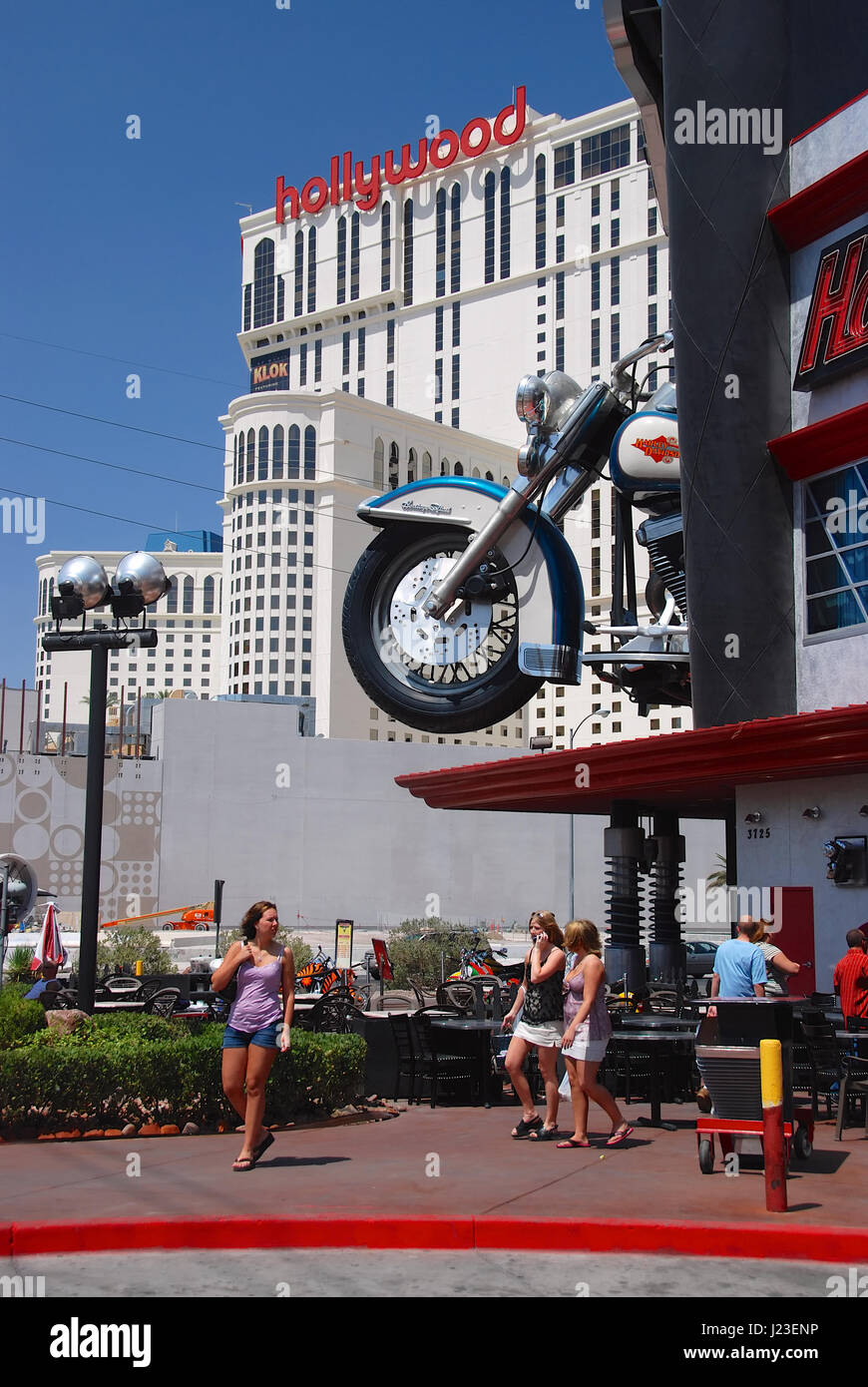 Hollywood on the strip, Las Vegas, Nevada, USA Stock Photo Alamy