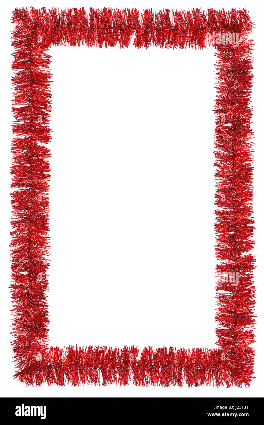 Tinsel Border Frame High Resolution Stock Photography and Images Alamy