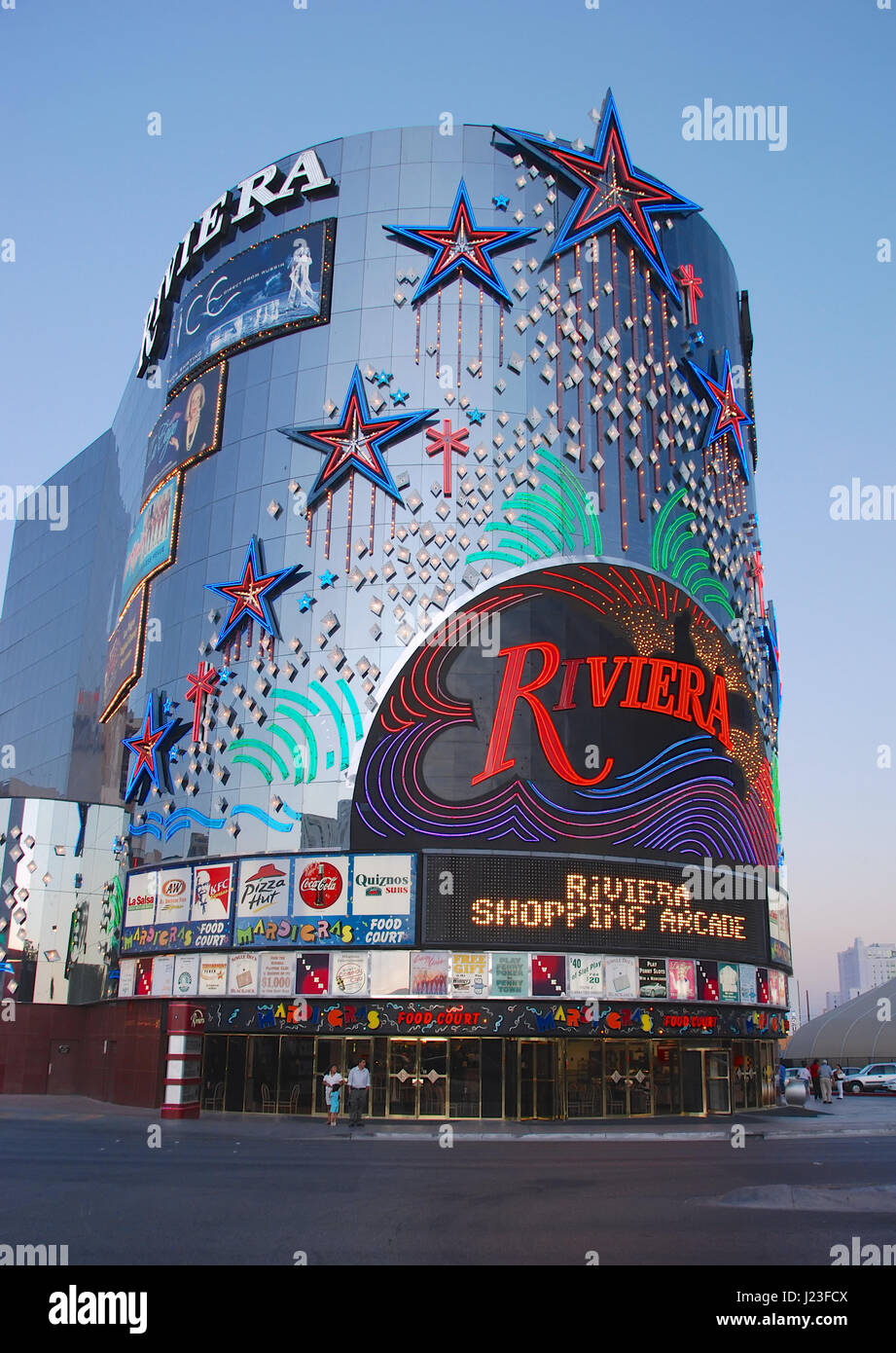 Las vegas strip riviera hotel hi-res stock photography and images