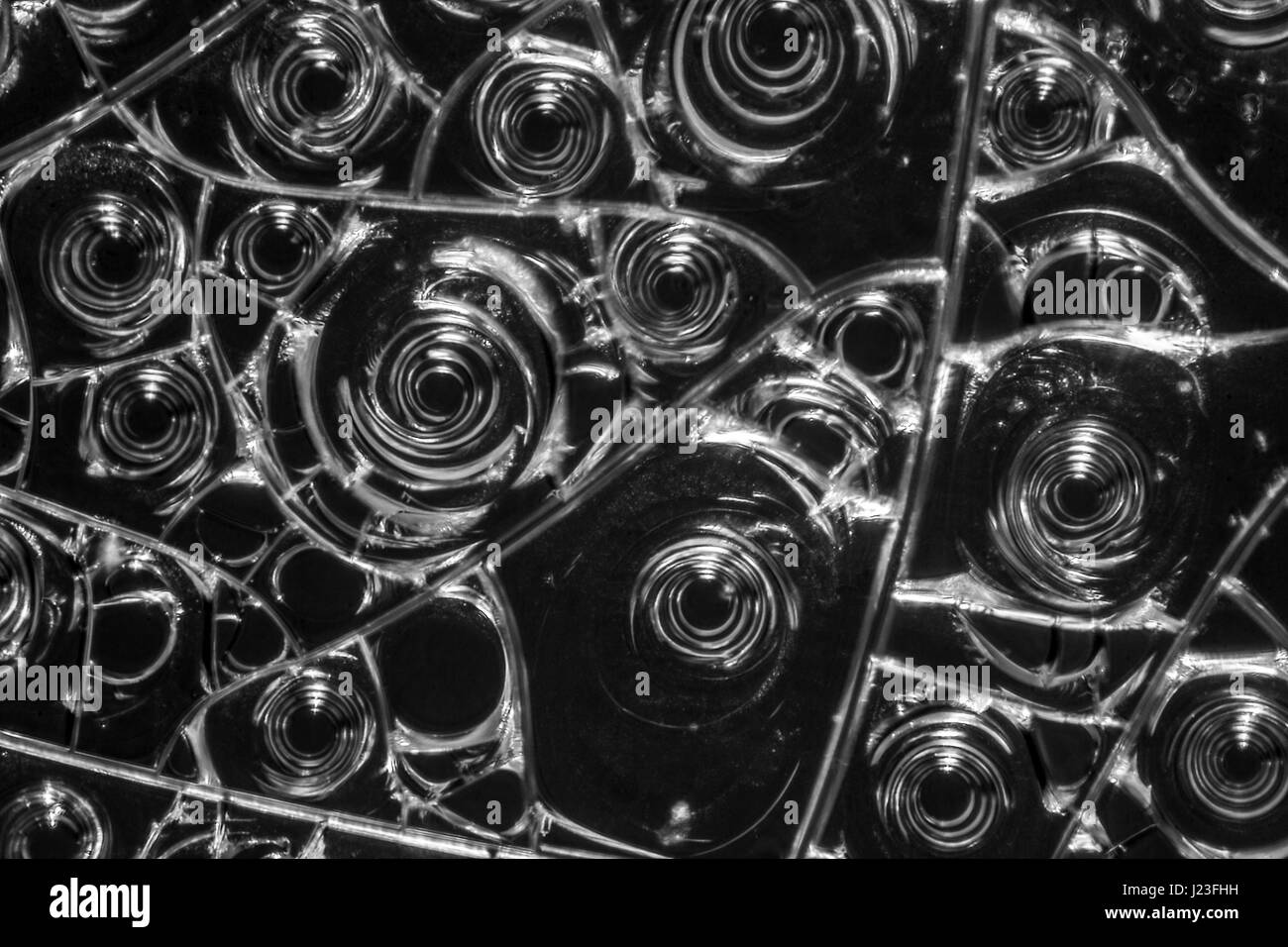 microscopic detail of some dried egg white in dark back Stock Photo Alamy