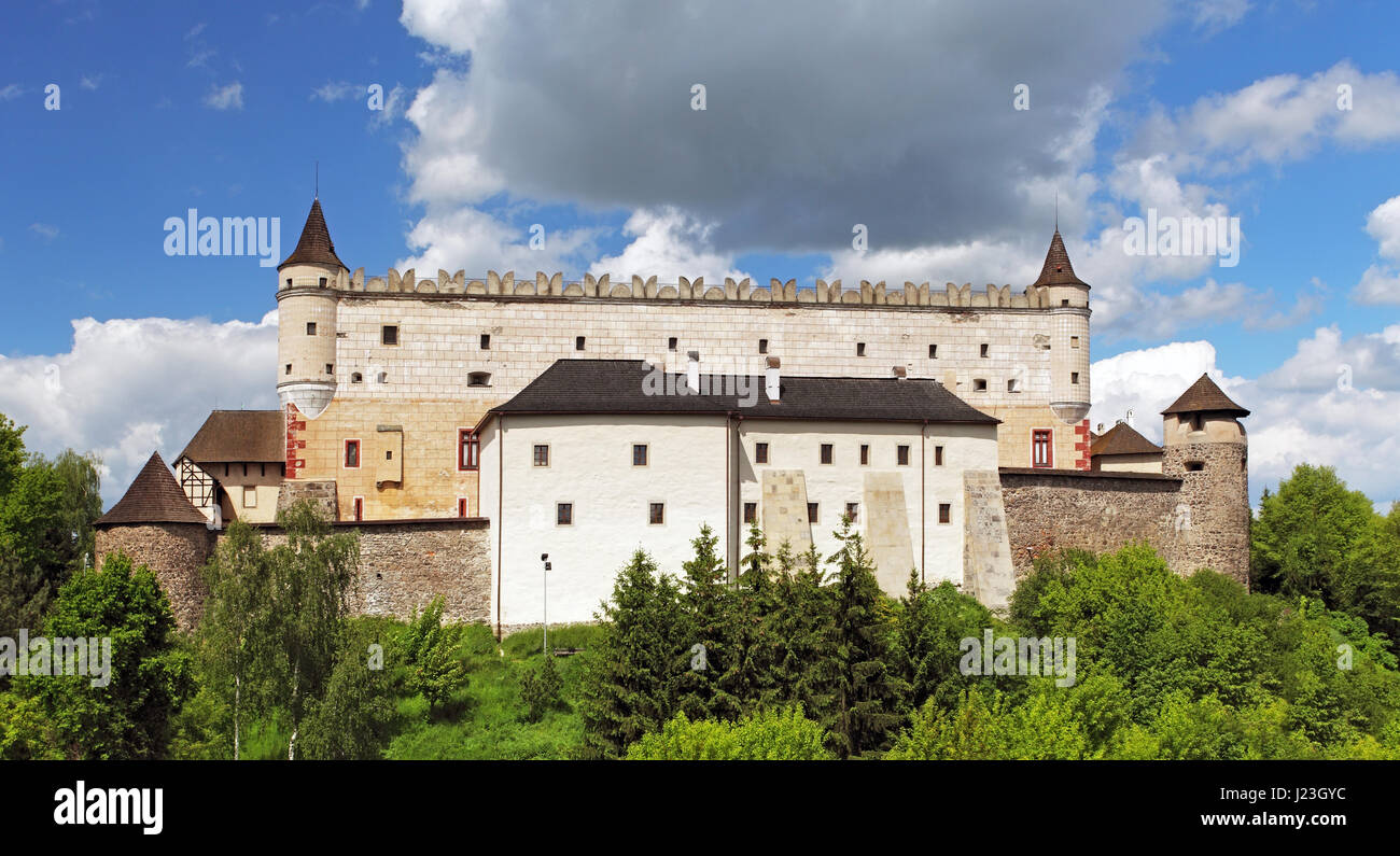 Zvolen castle, Slovakia. Stock Photo