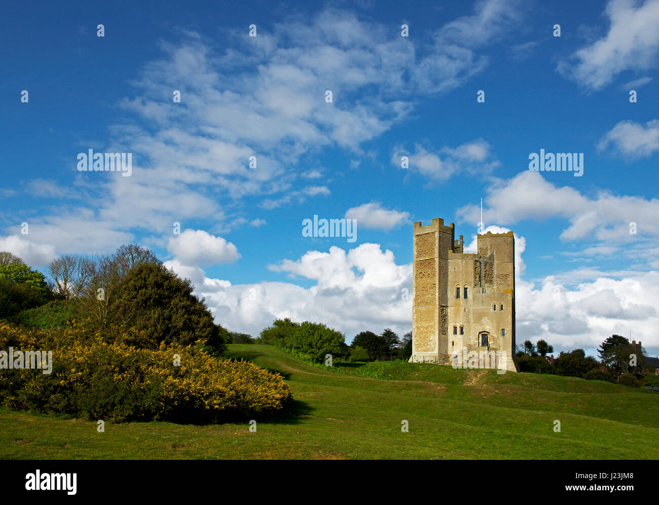 Orford Castle, Orford, Suffolk, England UK Stock Photo
