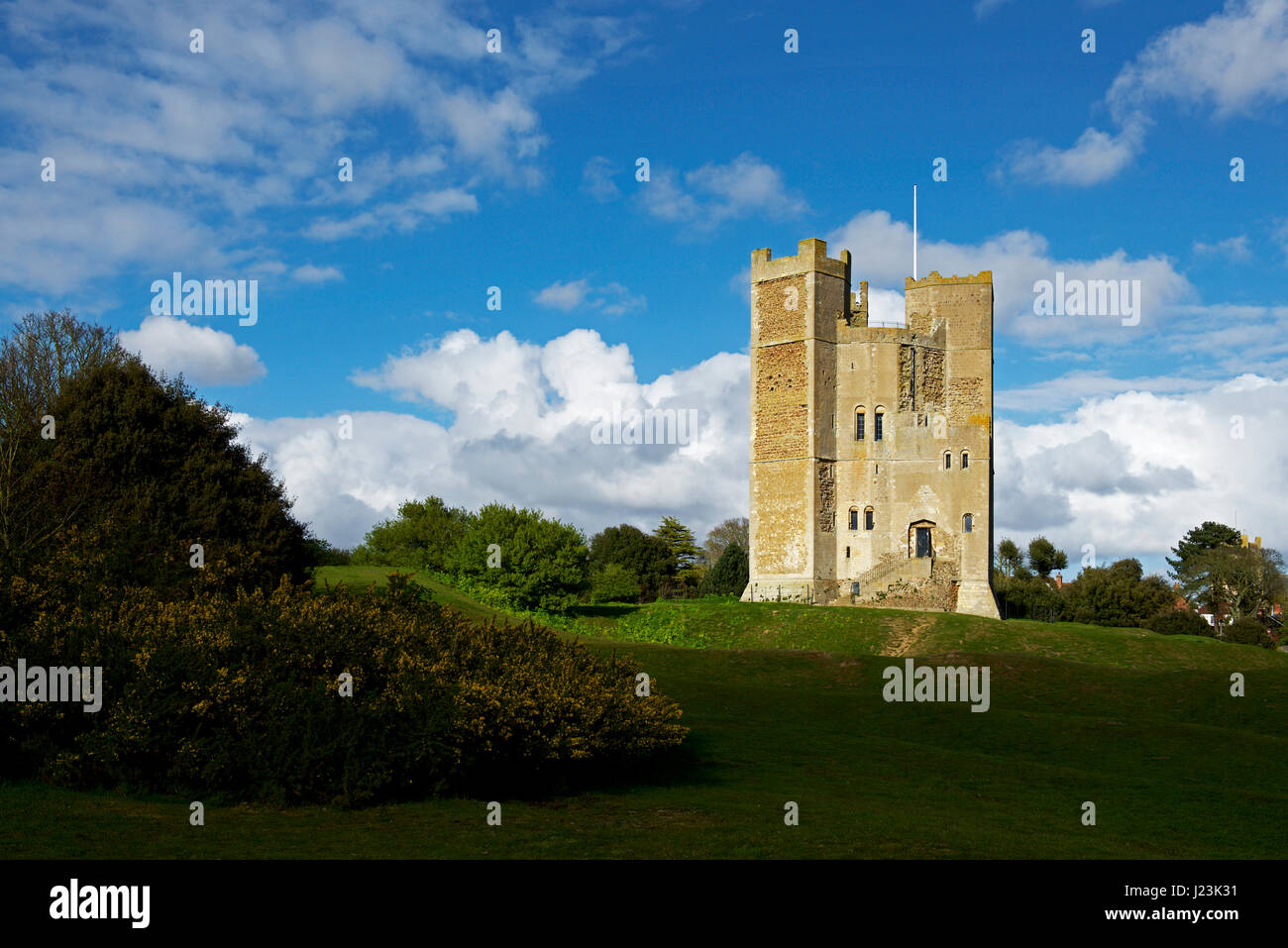 Orford Castle, Orford, Suffolk, England UK Stock Photo