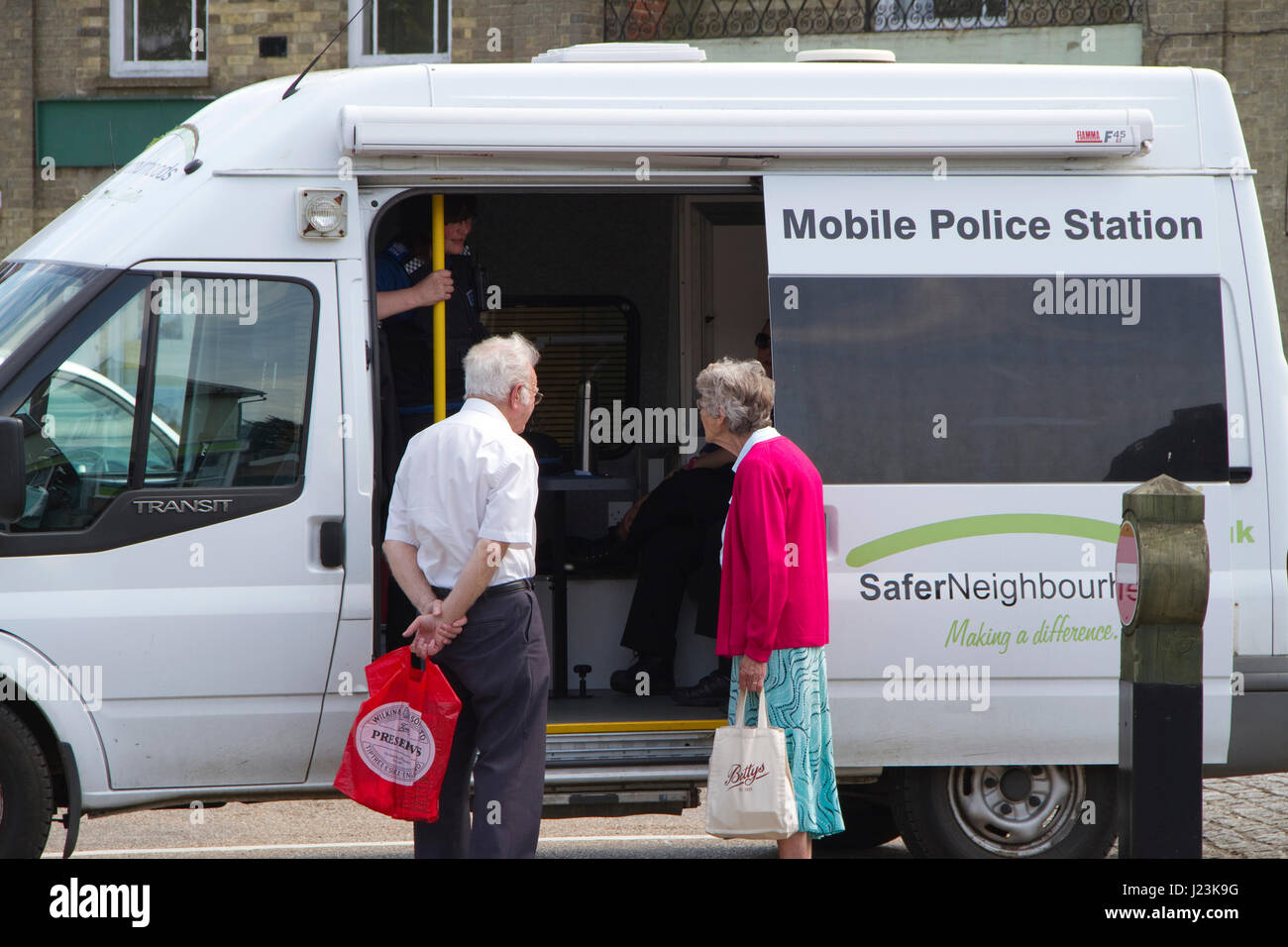 Mobile police station hi-res stock photography and images - Alamy