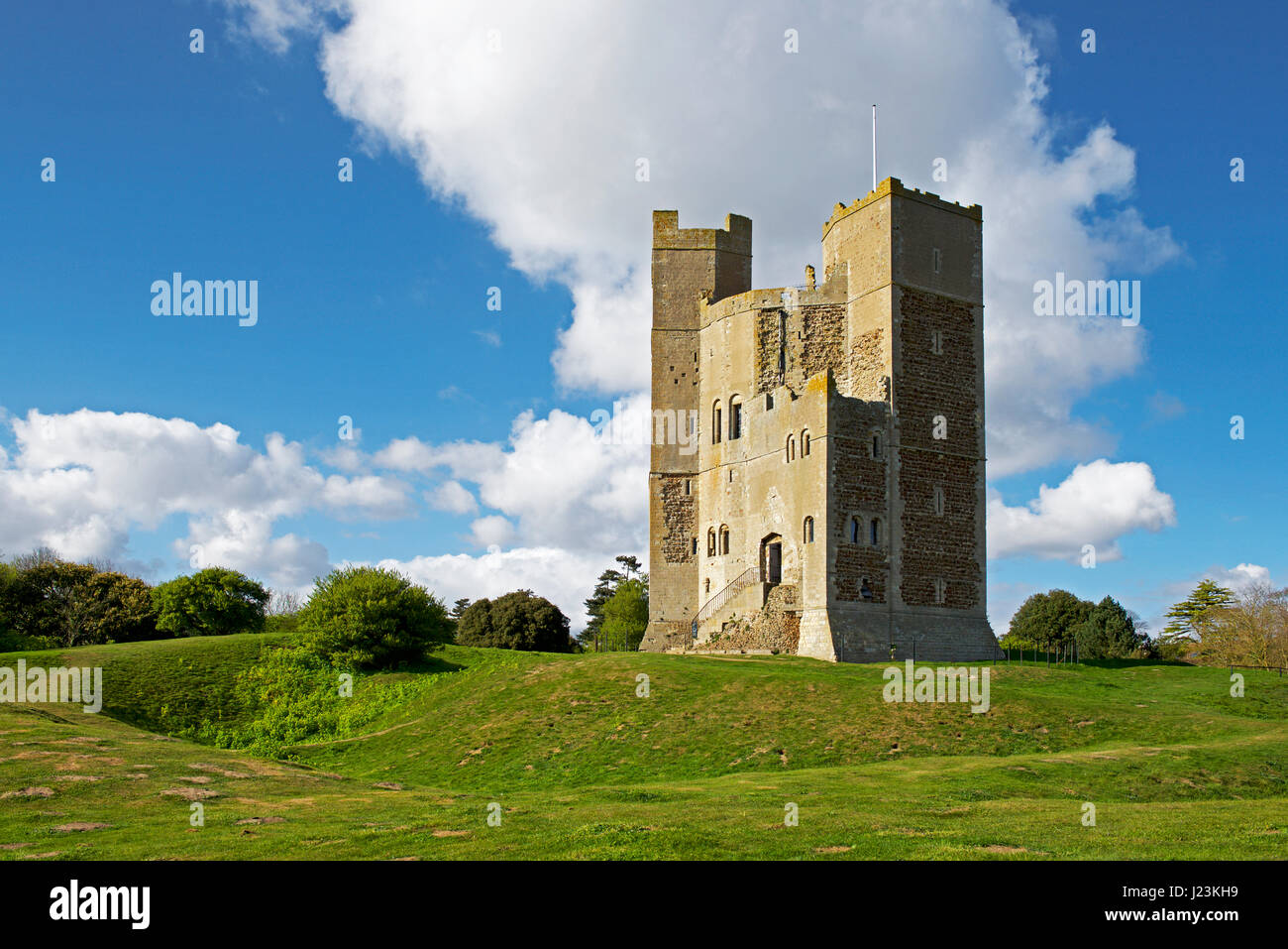 Orford Castle, Orford, Suffolk, England UK Stock Photo