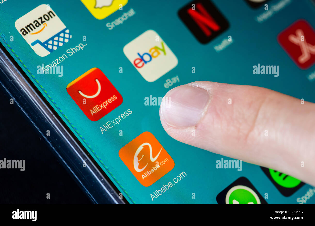 Aliexpress shopping app hires stock photography and images Alamy