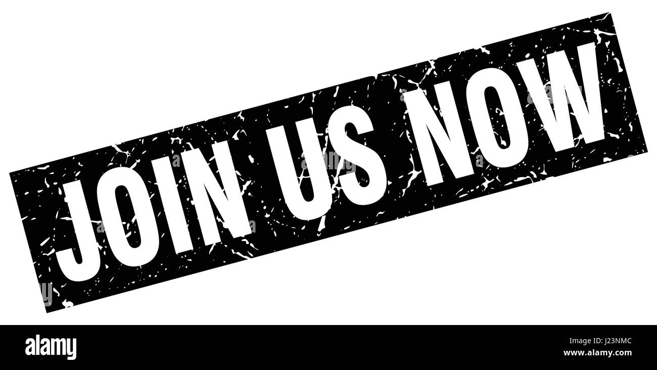 Join now grunge retro Cut Out Stock Images & Pictures - Alamy