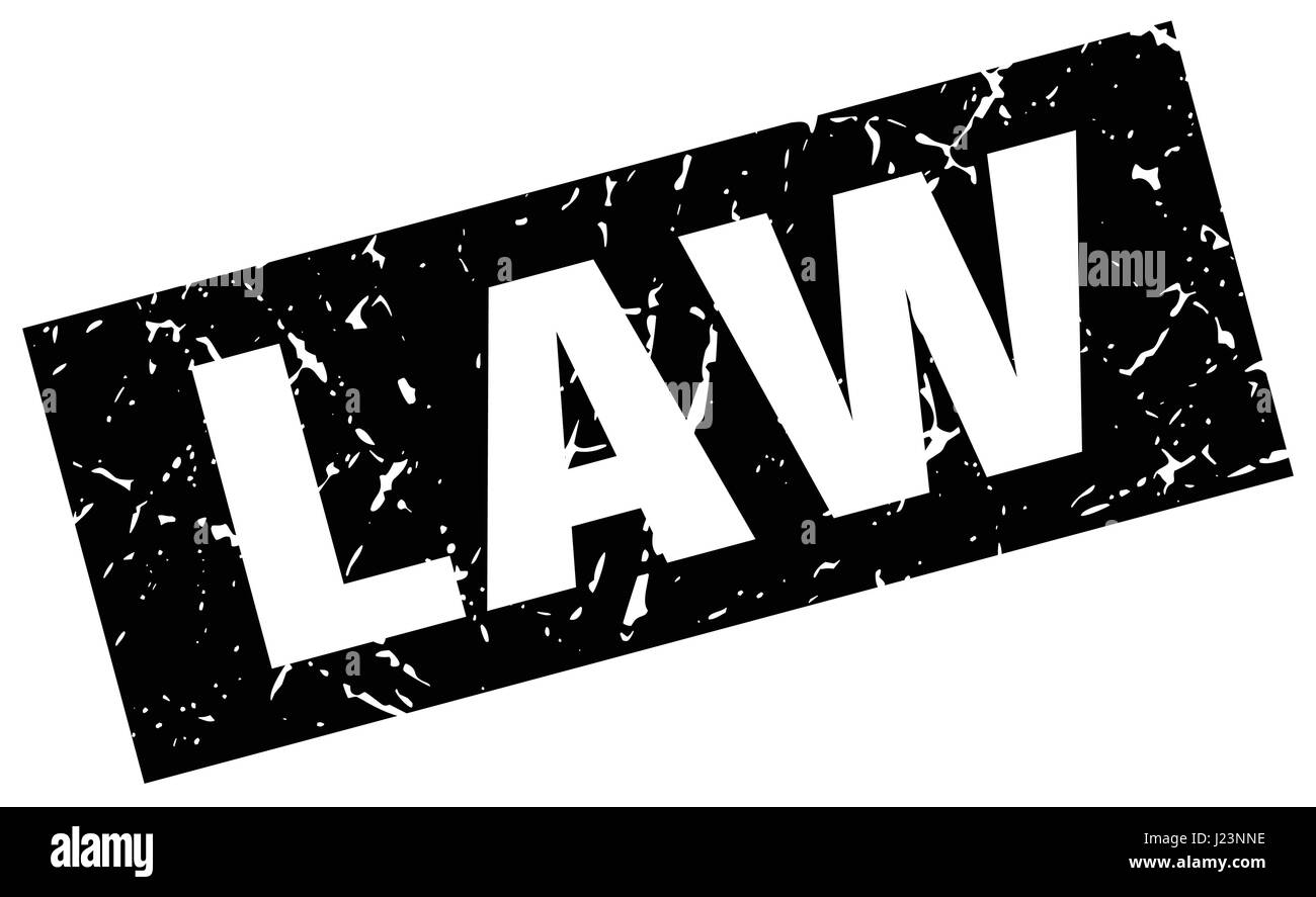 square grunge black law stamp Stock Vector Image & Art - Alamy