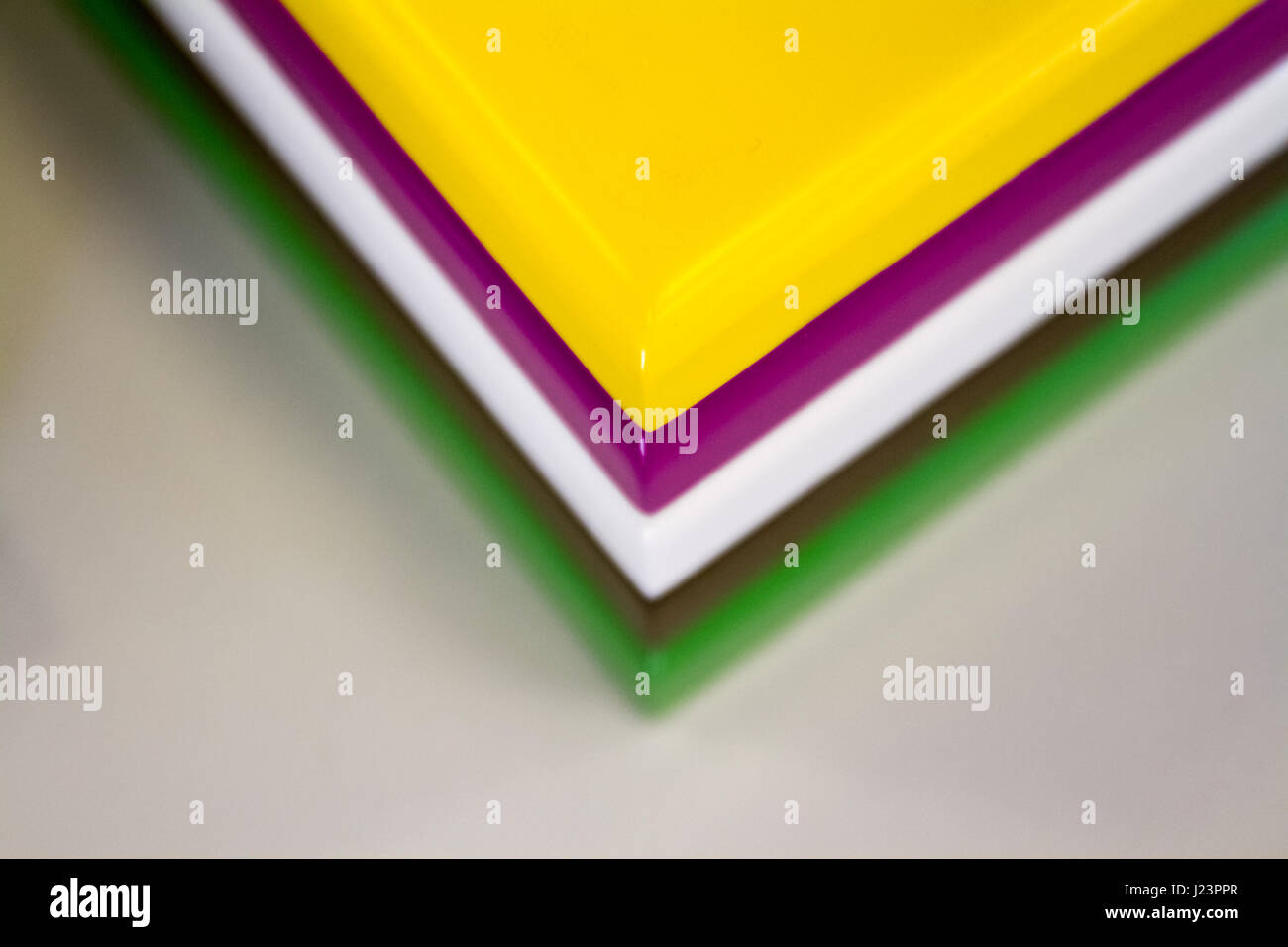 MDF, PARTICLE BOARD. Wood panels of different thicknesses and colors Stock Photo Alamy