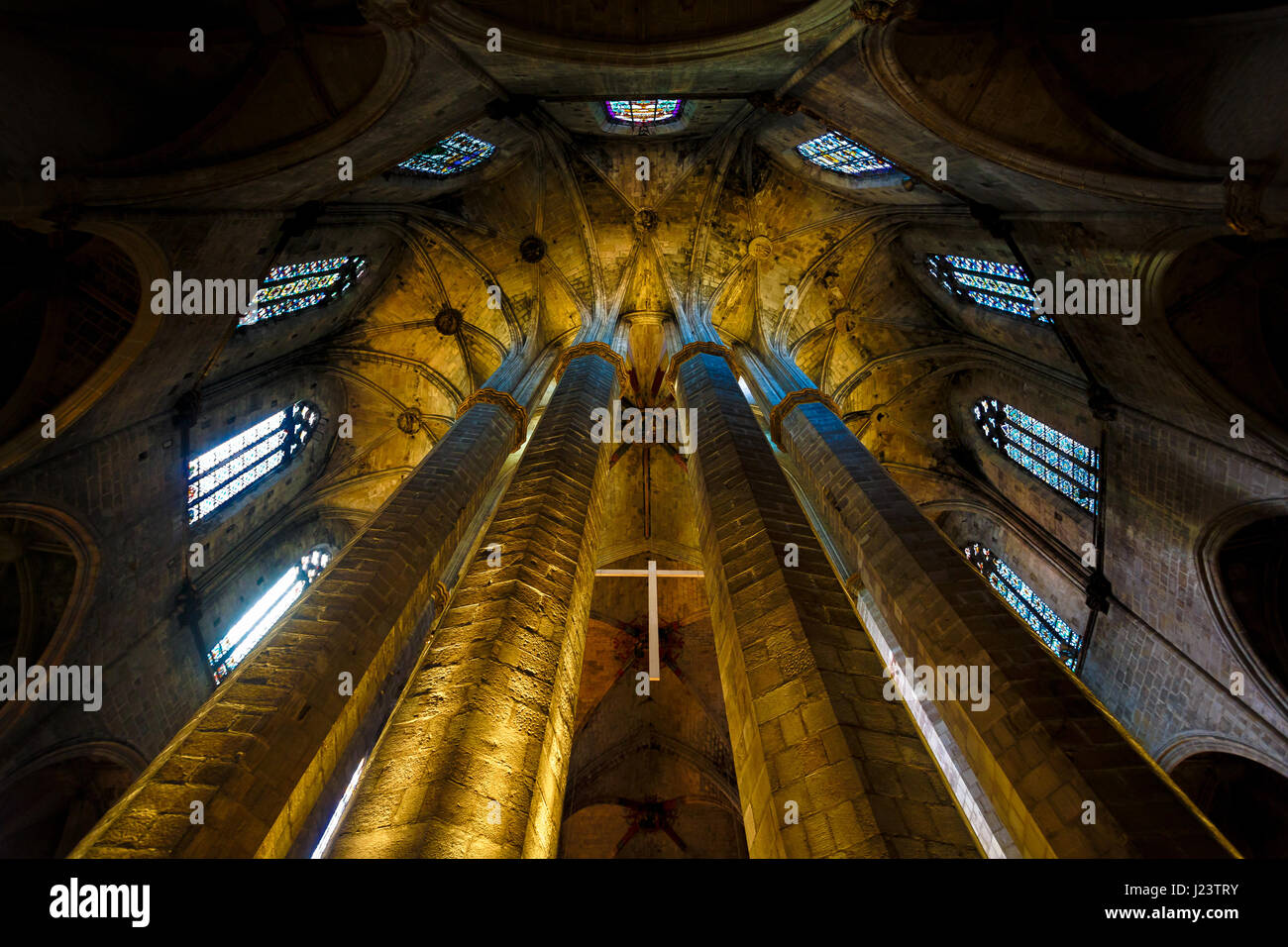 Basilica santa maria del mar hi-res stock photography and images - Alamy