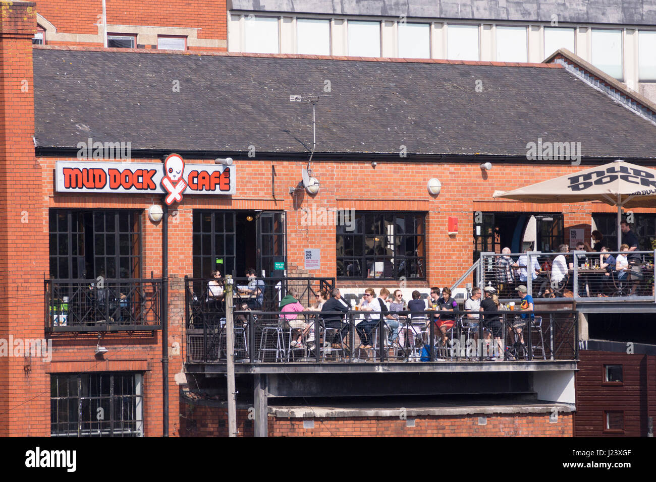 Around the Bristol Harbour England UK Mud dock Cafe bar Stock Photo Alamy