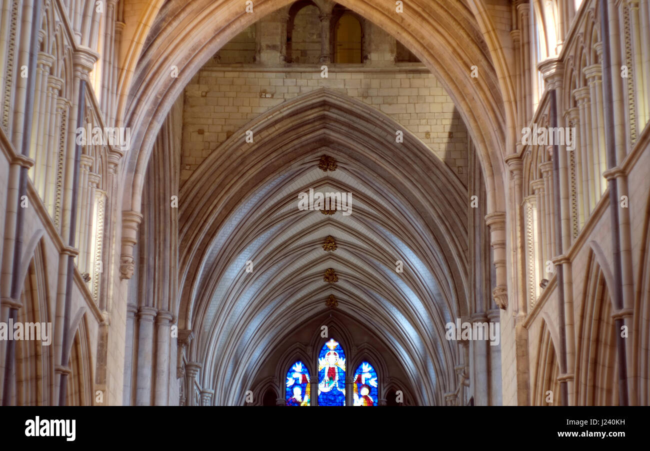 The Interior Of Southwark Cathedral Is Seen, In South London, Britain ...