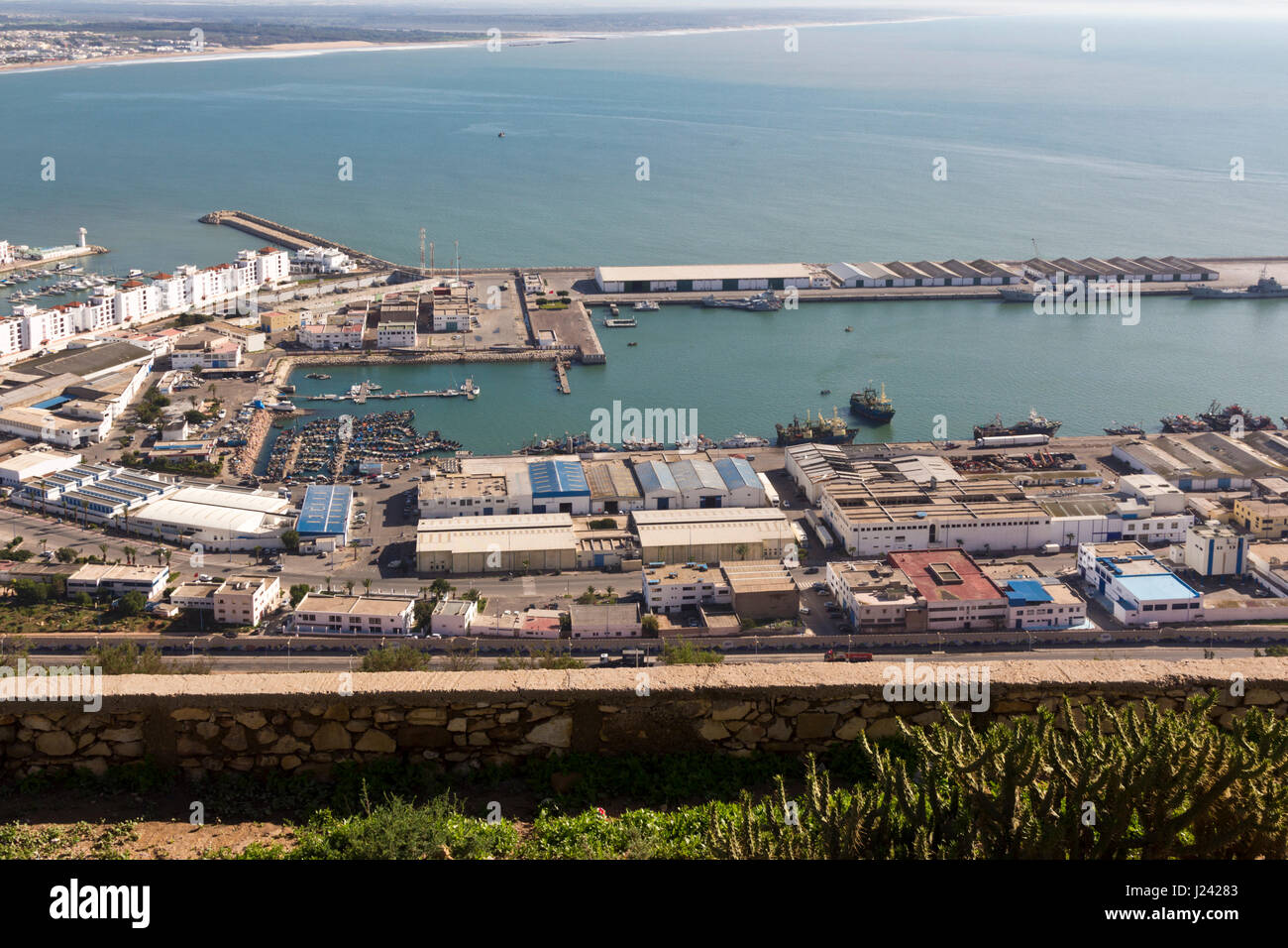 Aerial View Of The Commercial Port Of Agadir Morocco Stock Photo Alamy Aerial View Of The Commercial Port Of Agadir Morocco Stock Photo Alamy