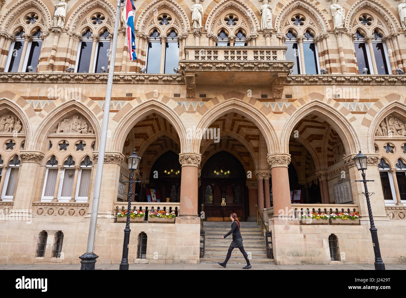 Northampton Guildhall in Northampton, England United Kingdom UK Stock Photo