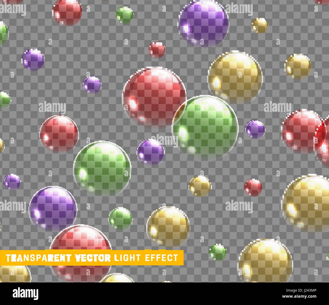 Bubbles soap realistic set isolated with transparent background vector ...