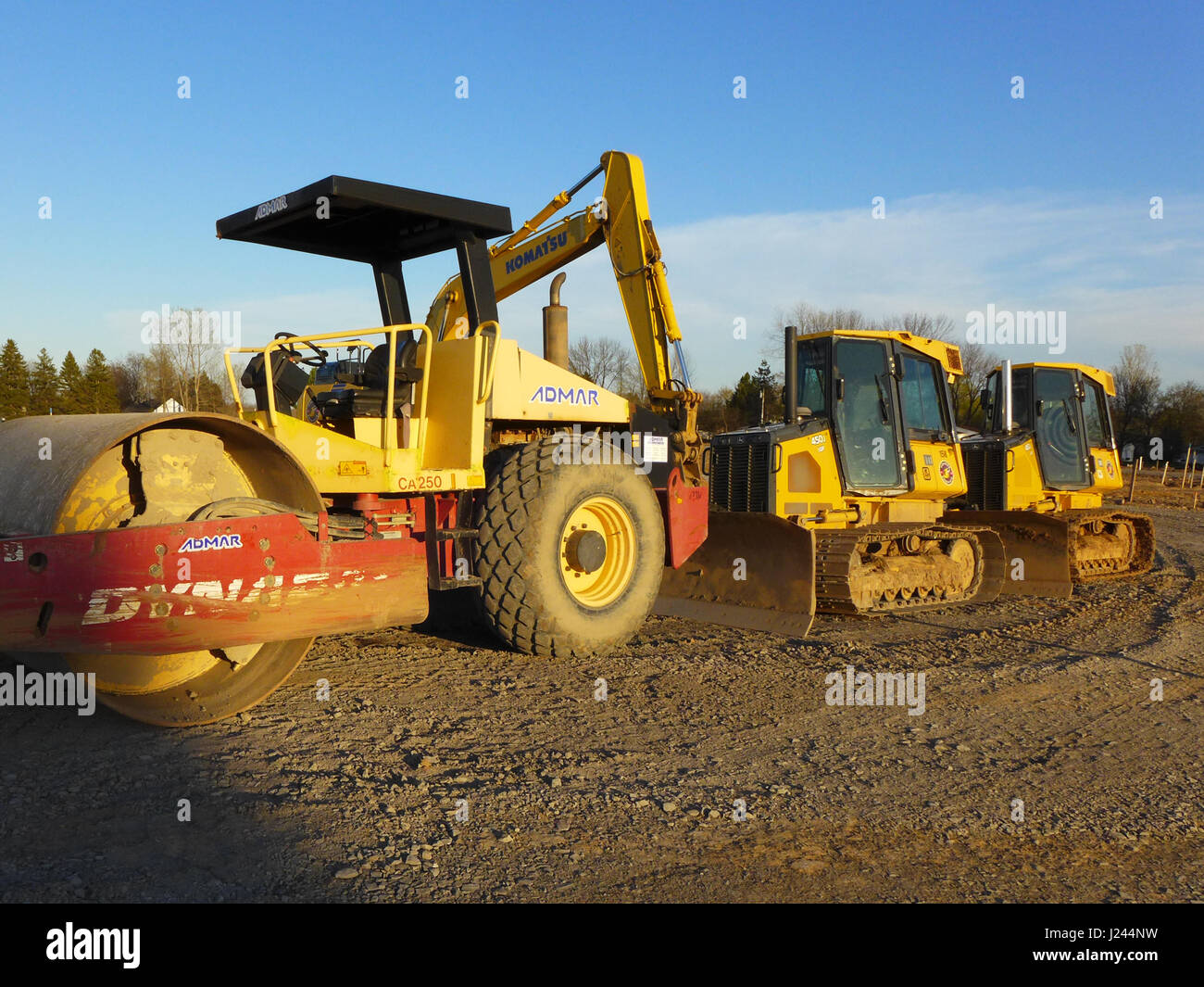 Heavy duty earth moving equipment Stock Photo Alamy