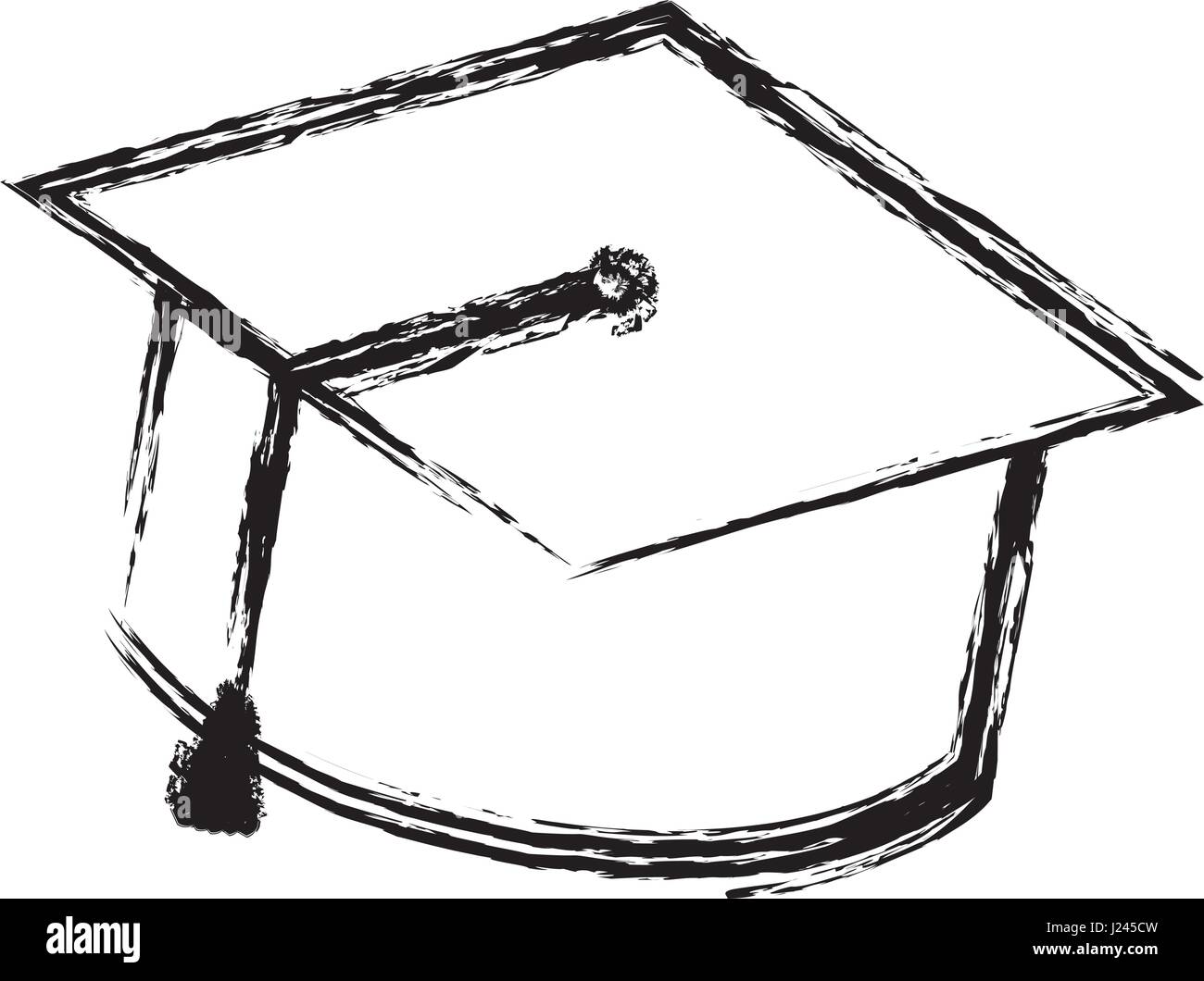 graduation cap icon Stock Vector Image & Art - Alamy