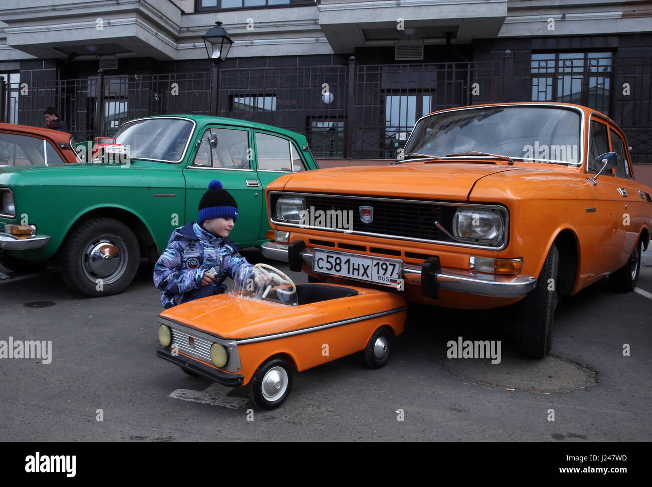 Moskvich Car High Resolution Stock Photography and Images - Alamy