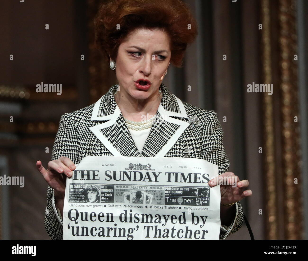 Thatcher Queen Elizabeth High Resolution Stock Photography And Images Alamy