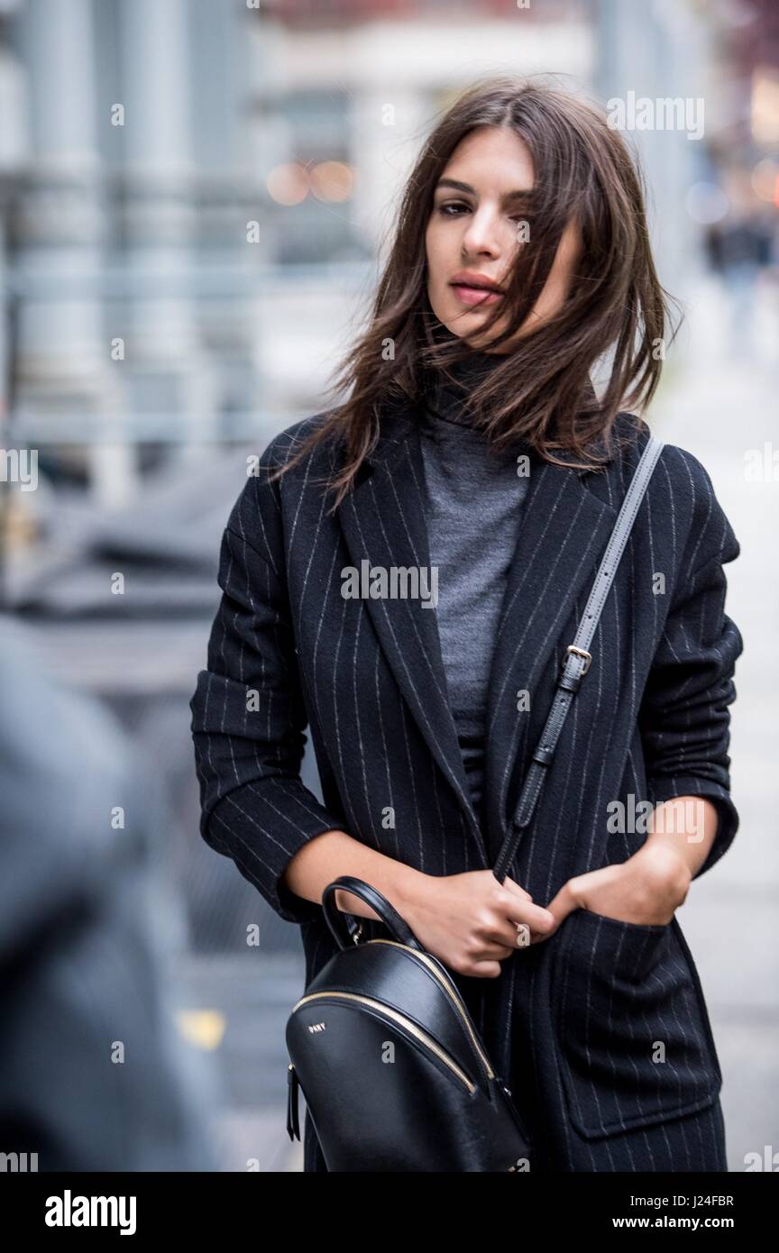 Spotted at a dkny fashion photoshoot in soho hi-res stock photography ...