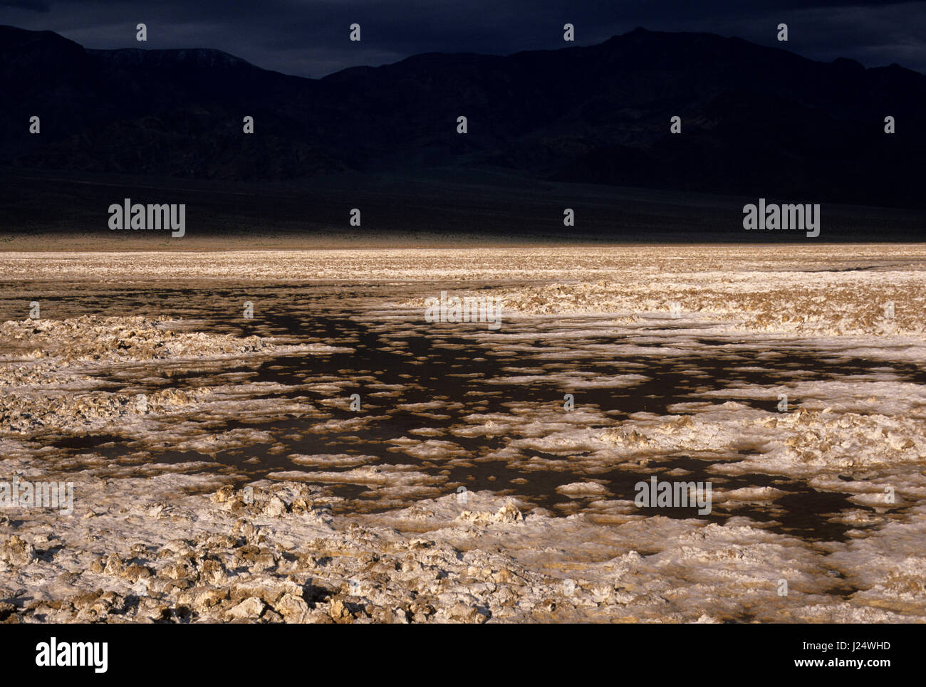 Devils Golf Course, Death Valley National Park, California Stock Photo ...