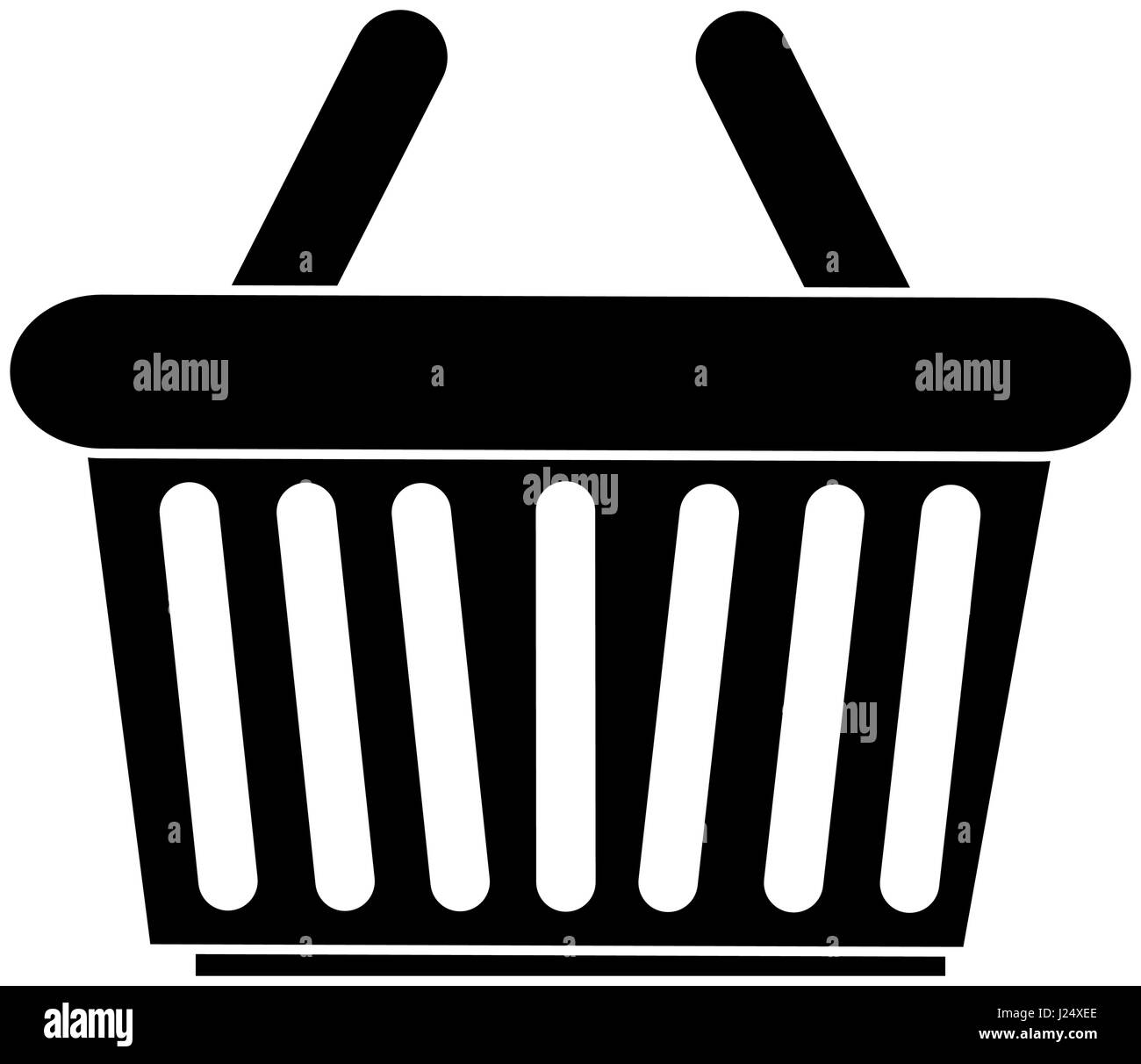 shopping basket icon image Stock Vector Image & Art - Alamy