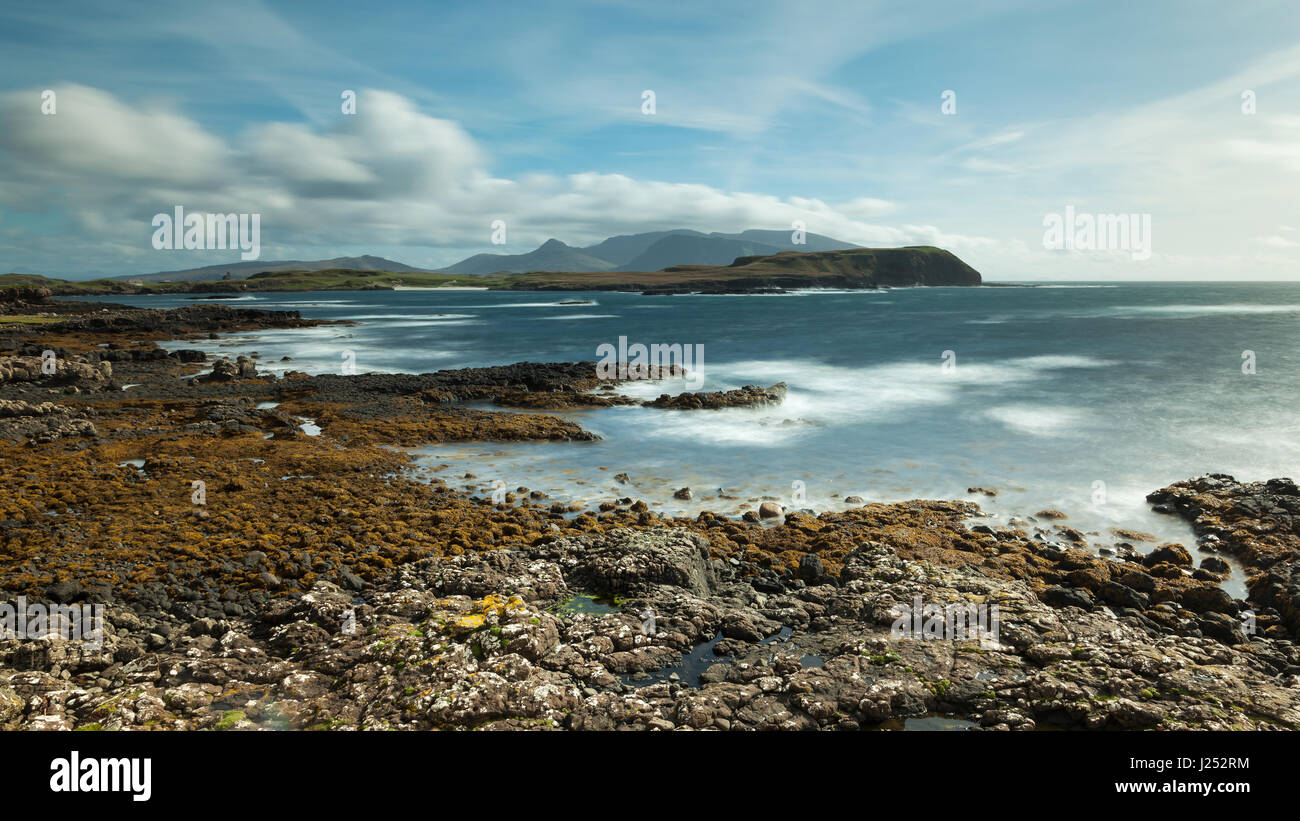Canna Coast (Scotland) Stock Photo