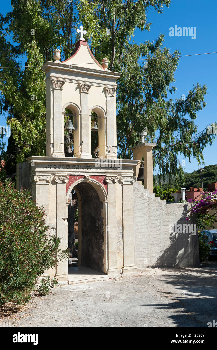 Church in Atheras, Kefalonia, Ionian Islands, Greece, Europe Stock Photo