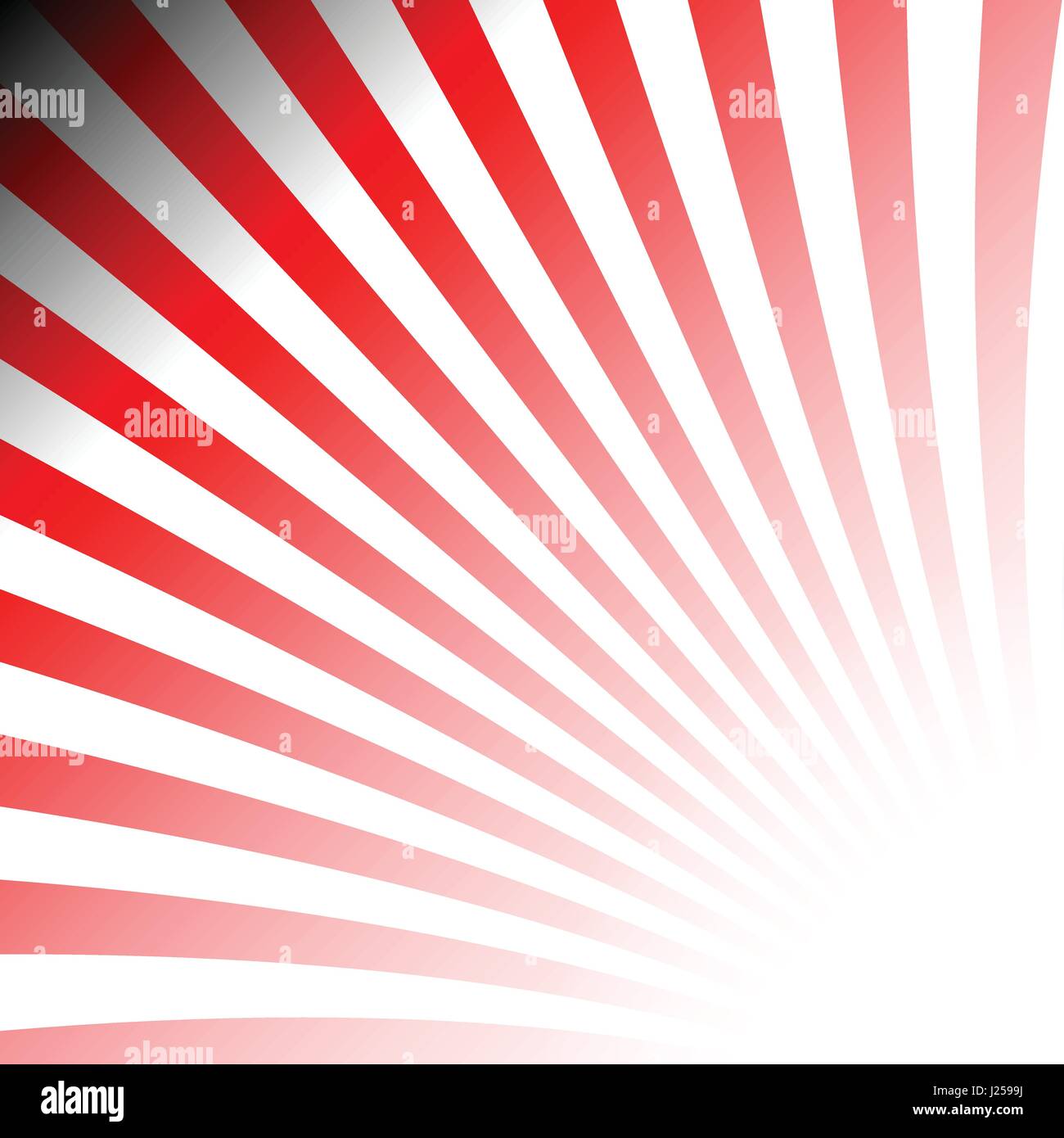 Two tone red stripes abstract background concept Stock Vector