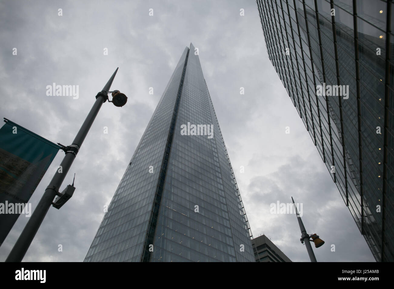 View of the tallest building of Europe, london Stock Photo